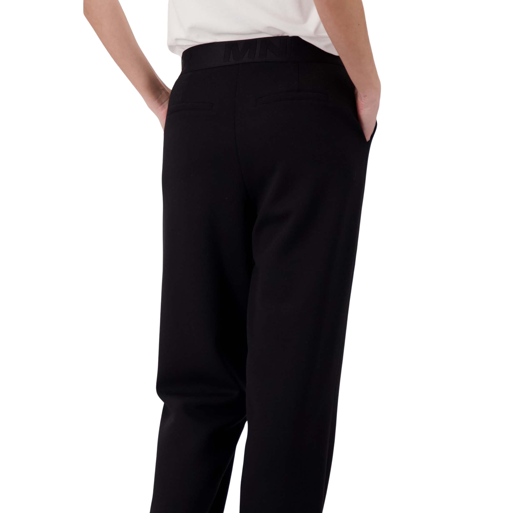 Trousers with a pull-on waistband