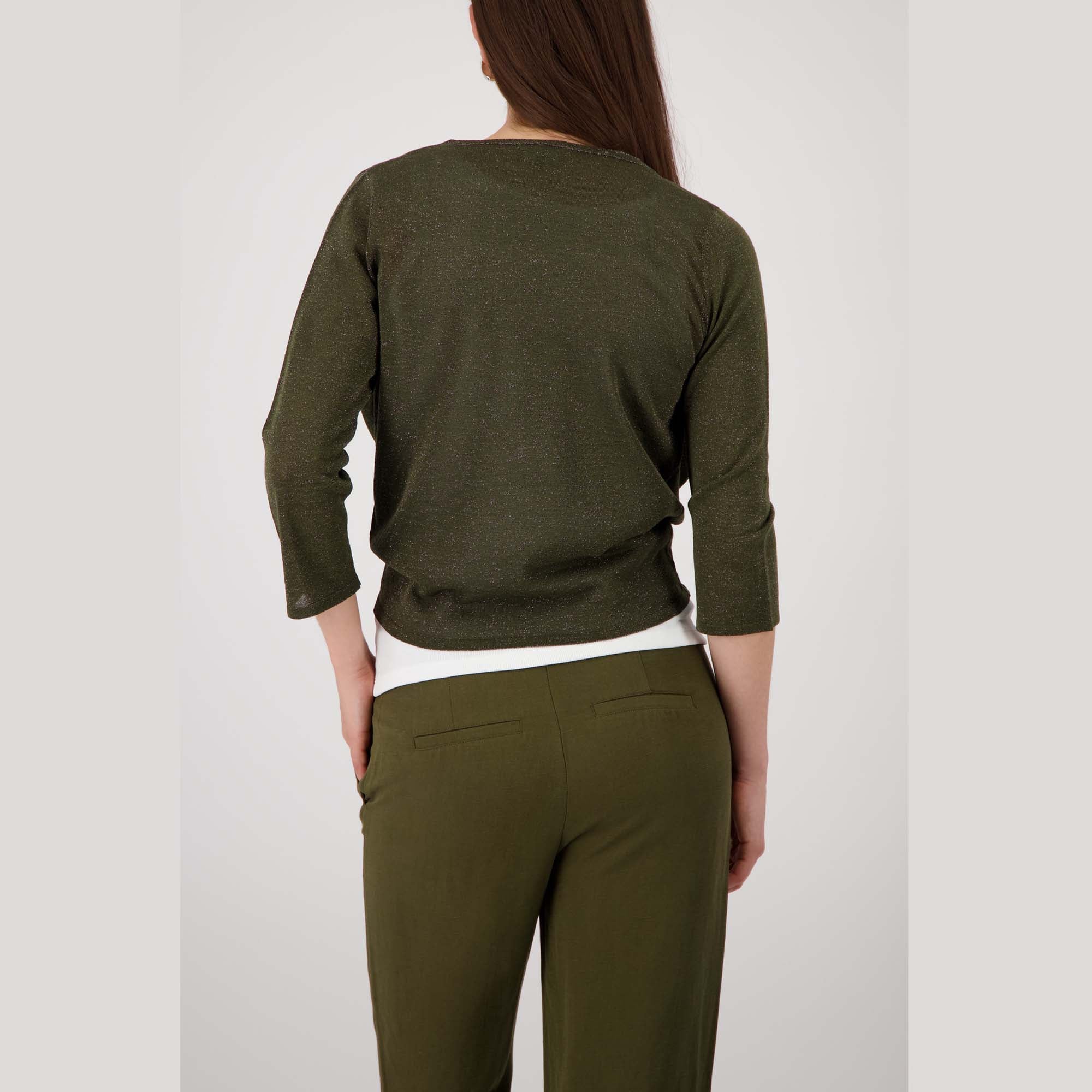 Stricküberwurf mit Lurex