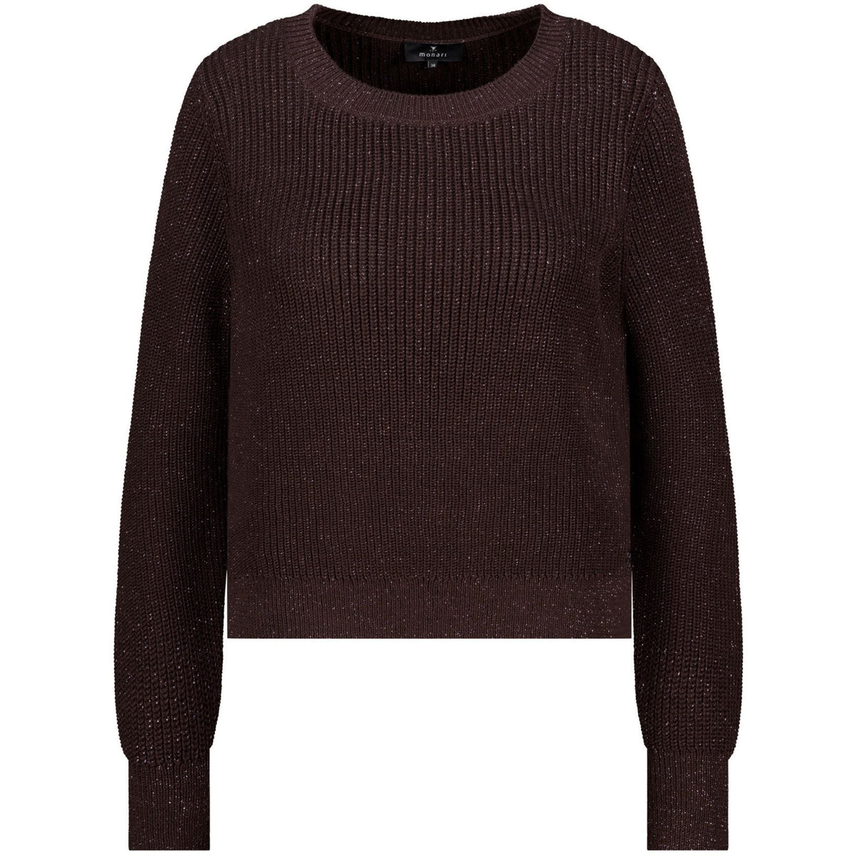 Basic-Strickpullover mit Lurex - Mode von Monari