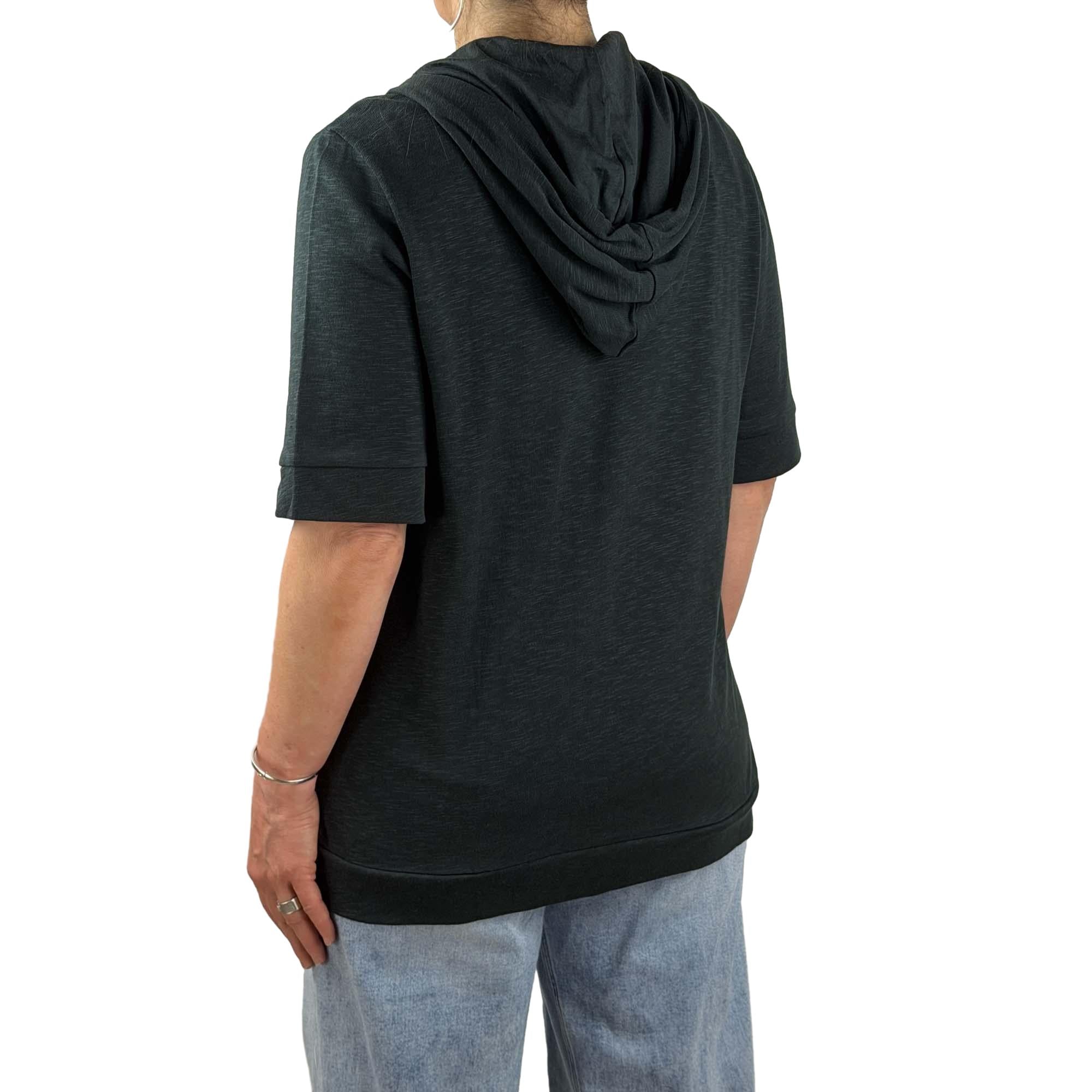 Sweatjacke kurzarm