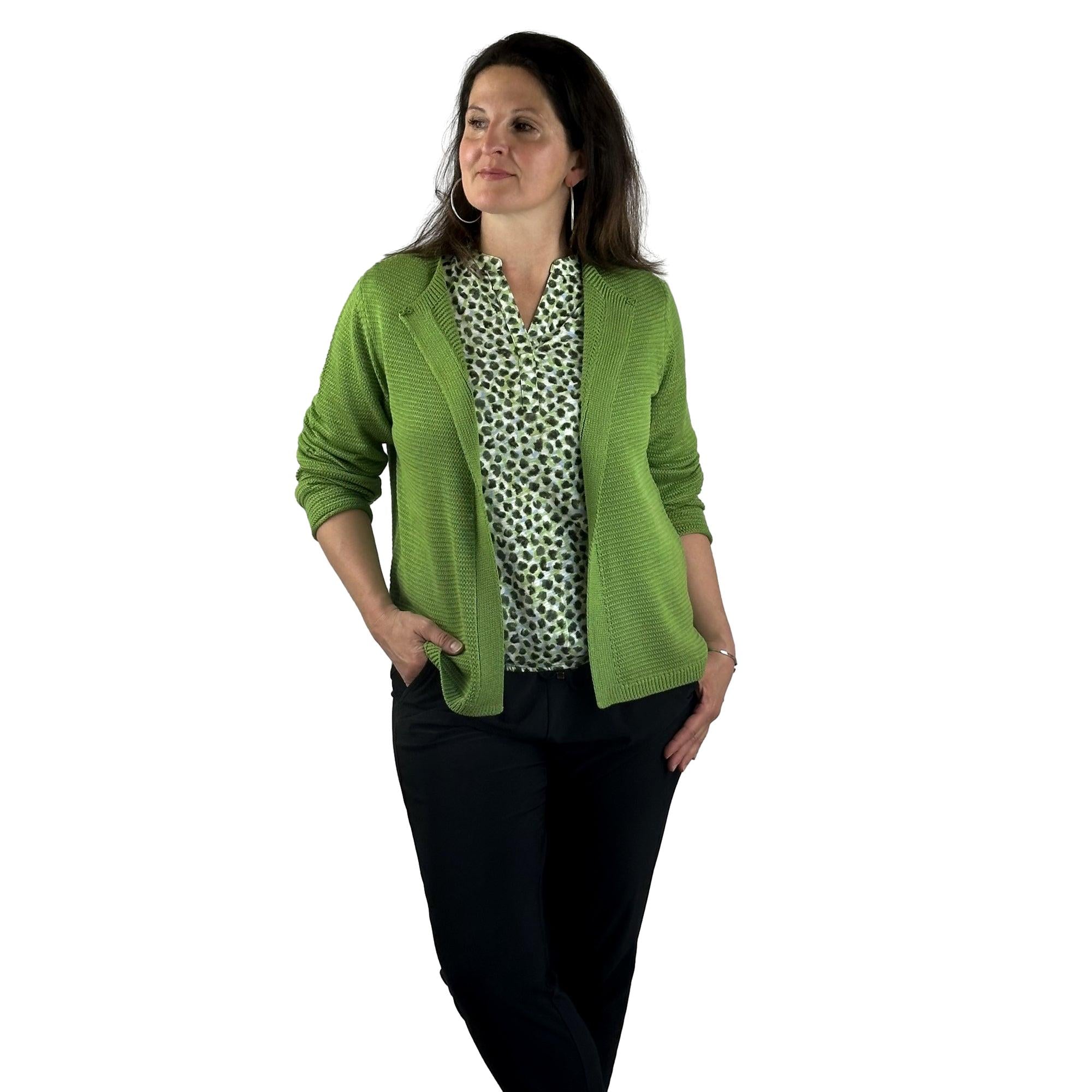 Leichte Strickjacke. Mode von Rabe. Seidel Moden Onlineshop