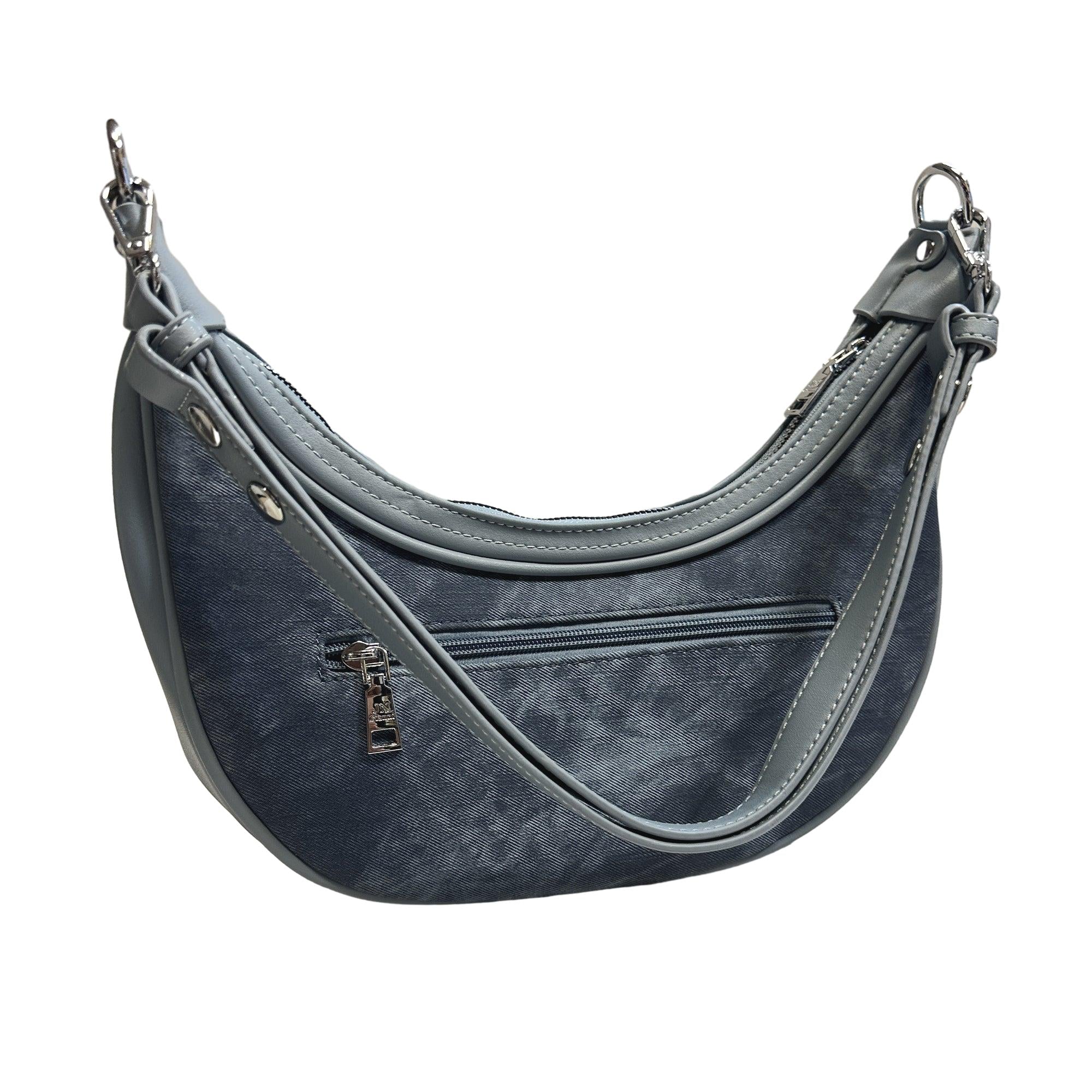 Handtasche in Jeansoptik. Mode von Cassandra. Seidel Moden Onlineshop