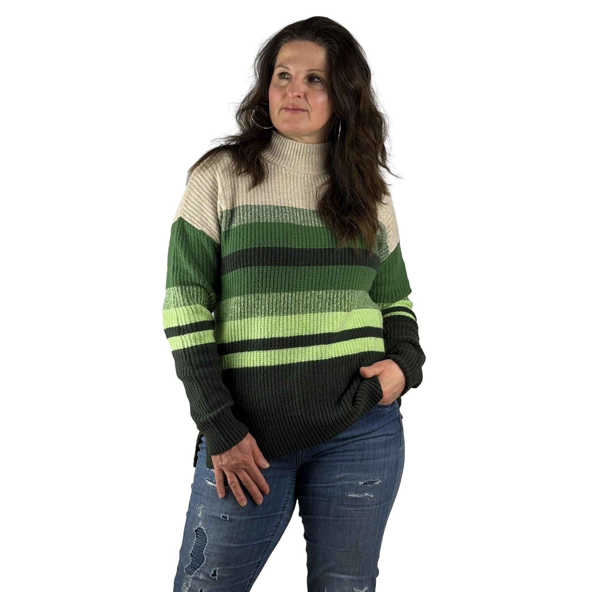 Pullover mit Streifen