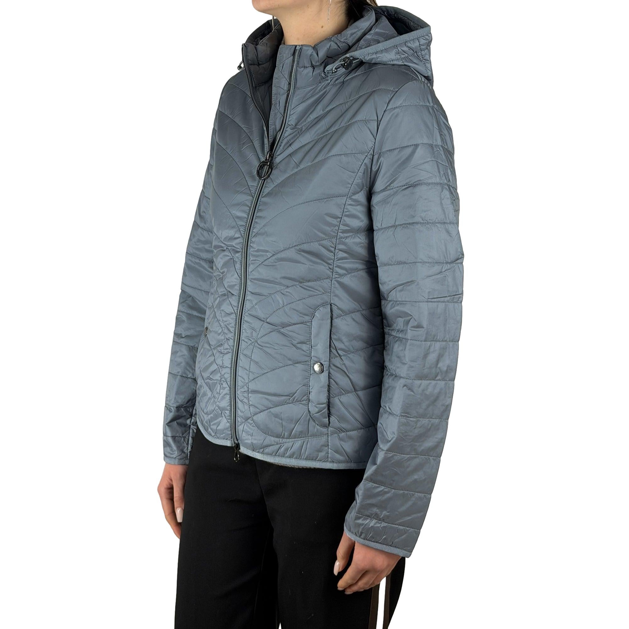 Steppjacke mit Kapuze