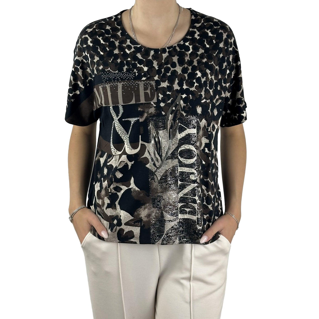 Shirt mit Leoprint. Mode von Betty Barclay. Seidel Moden Onlineshop