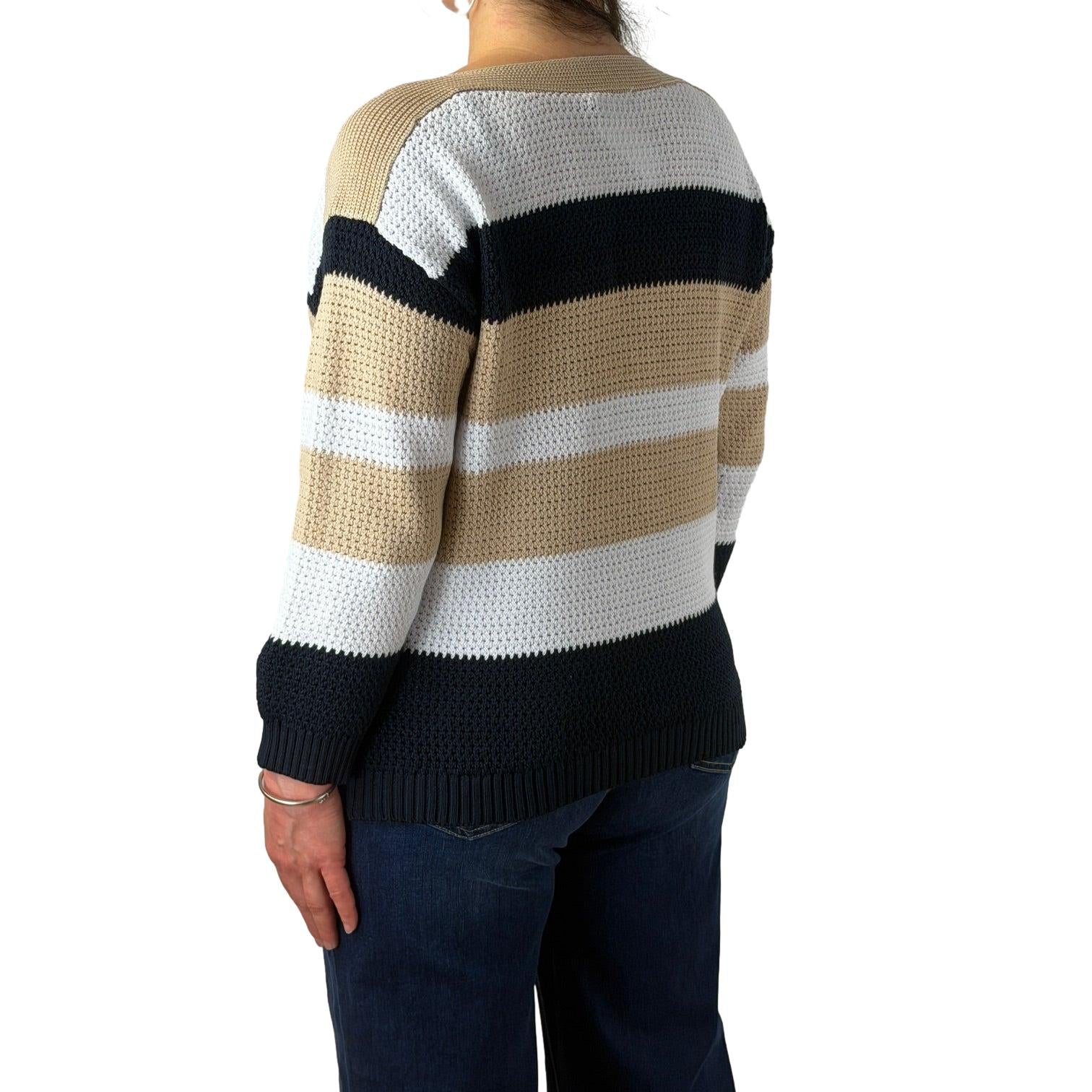 Pullover mit Streifen