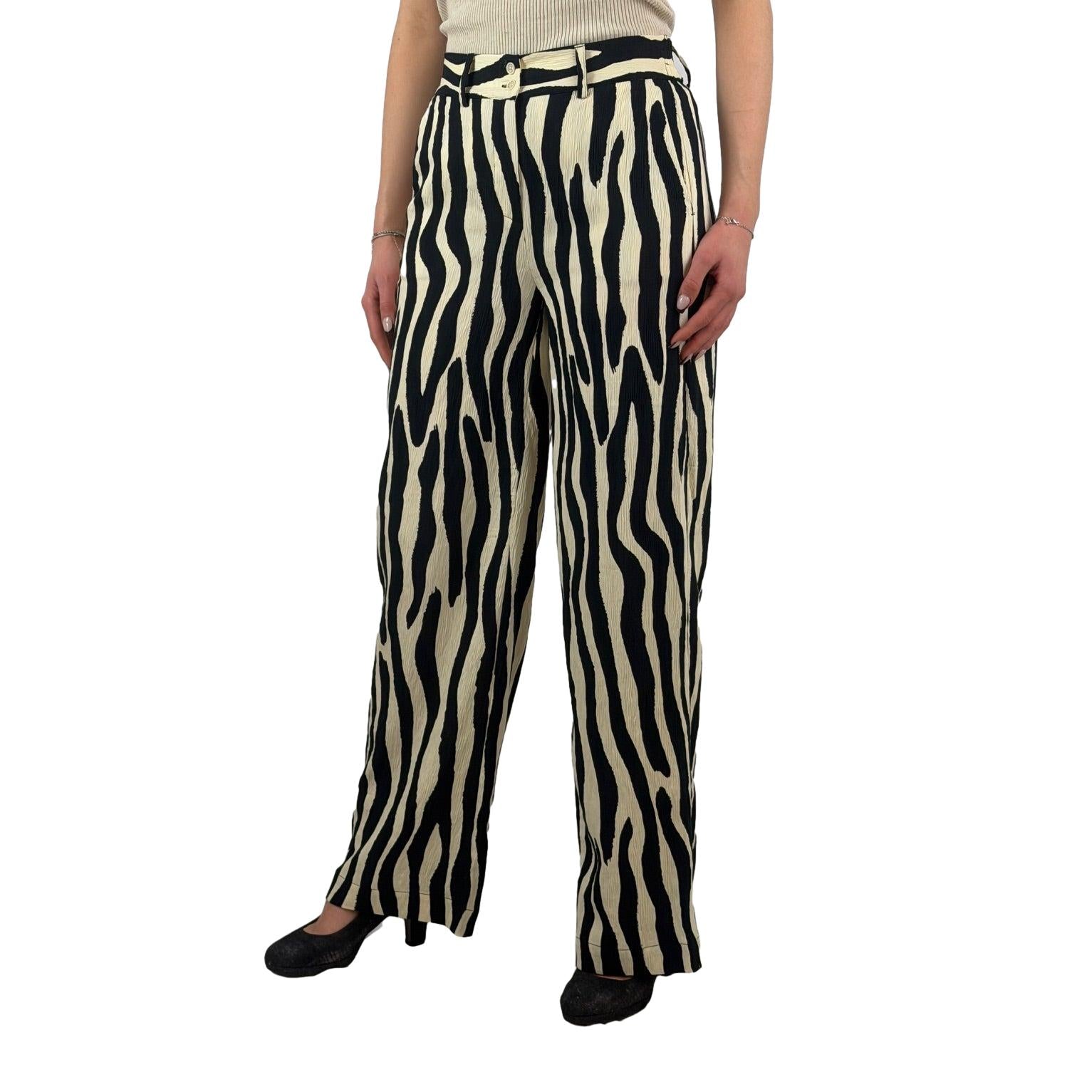 Textured trousers