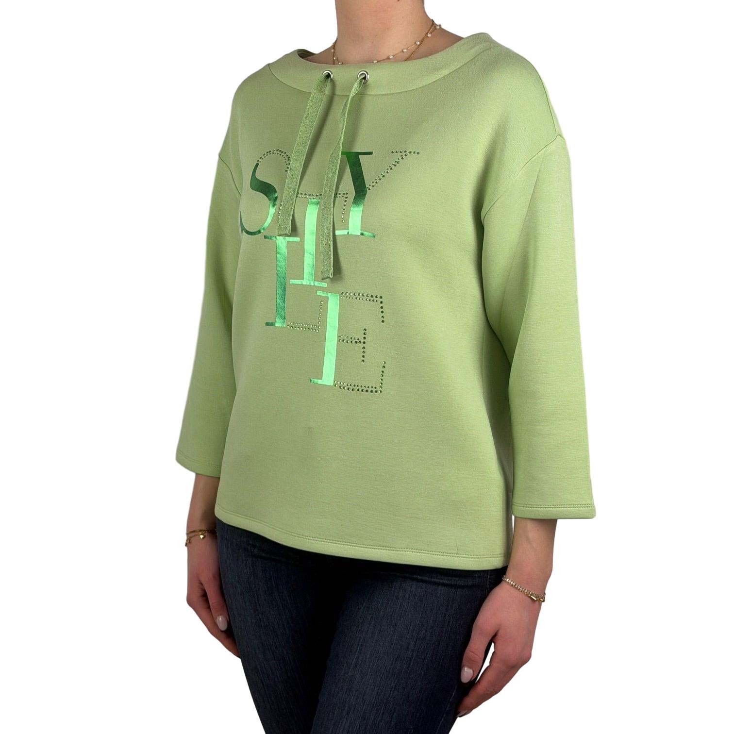Sweatshirt mit Schrift