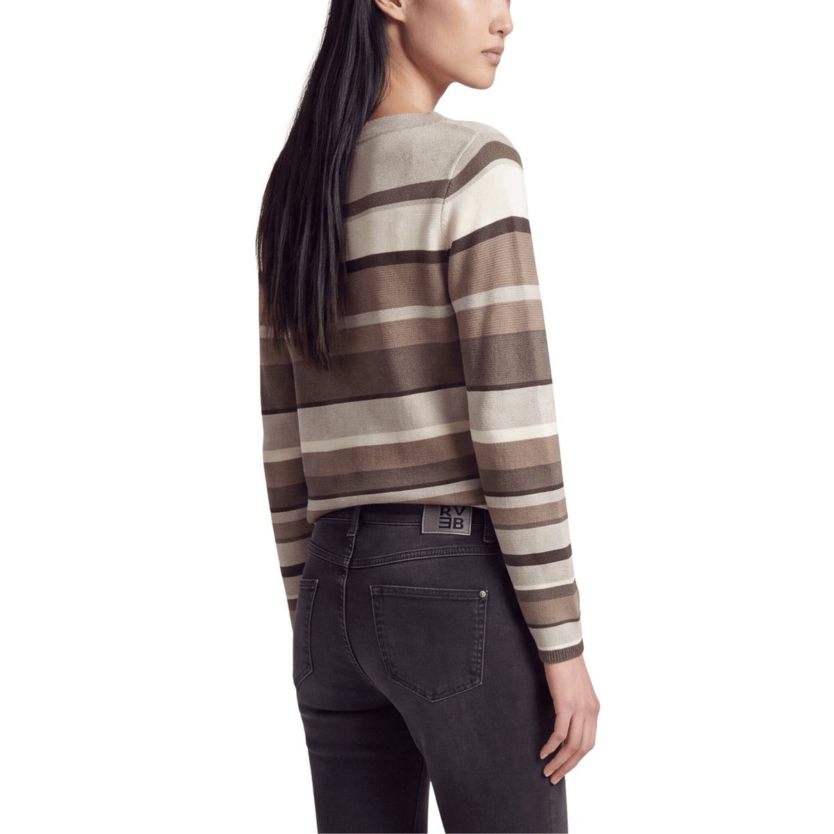 Pullover mit Streifen - Mode von Rabe