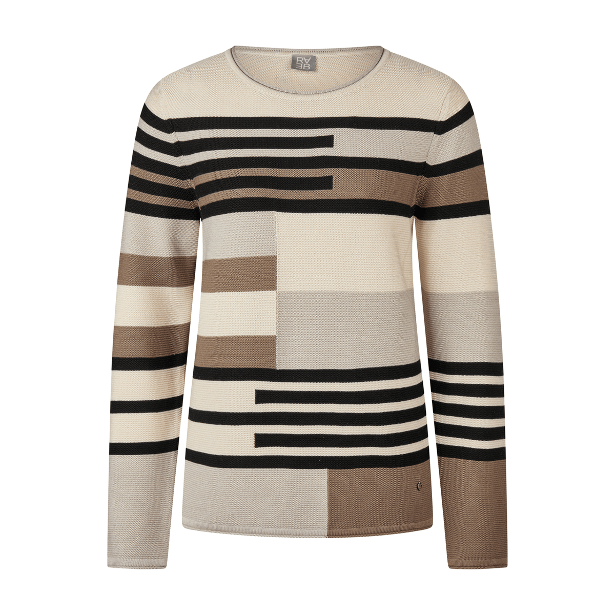 Pullover mit Streifen - Mode von Rabe