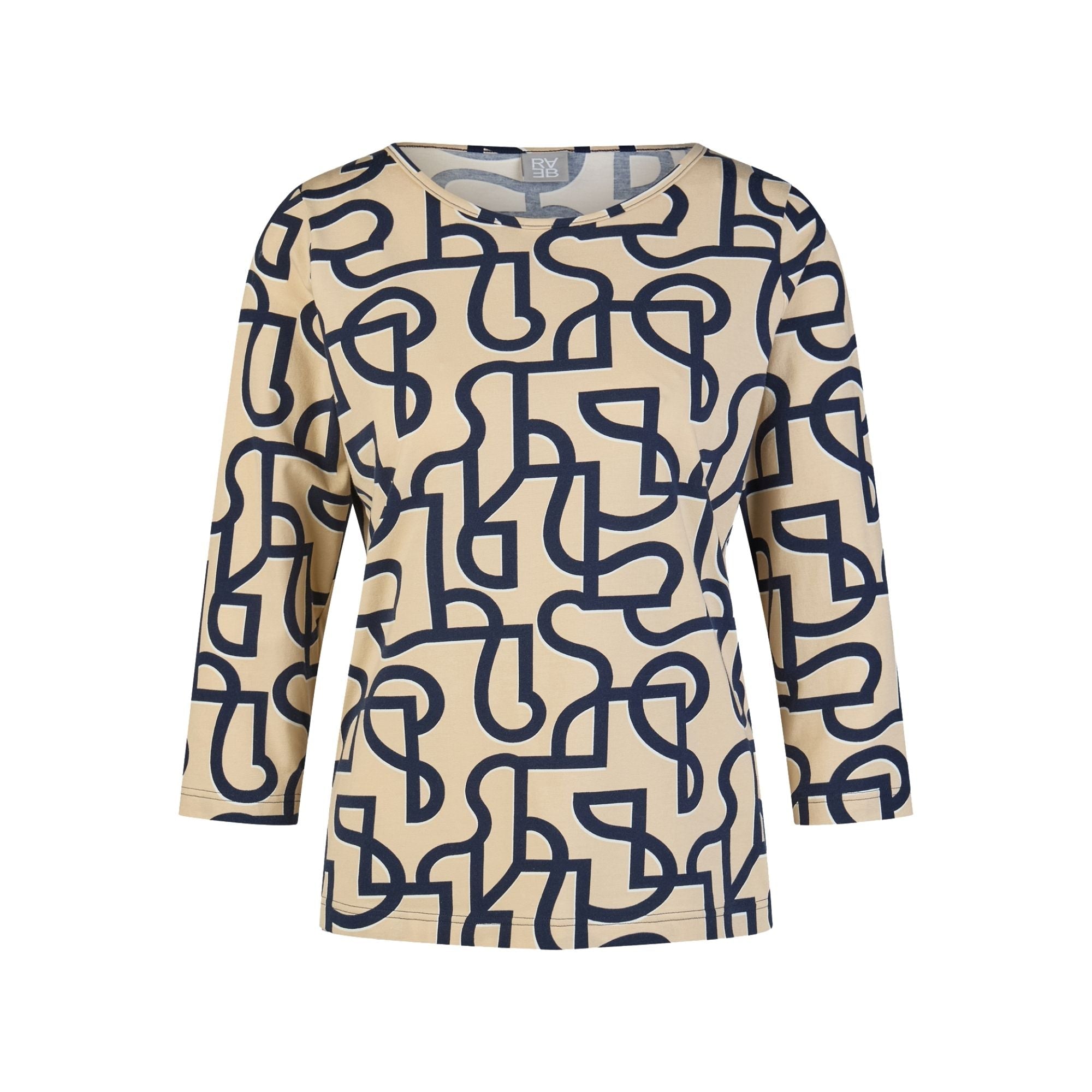 Shirt gemustert - Mode von Rabe