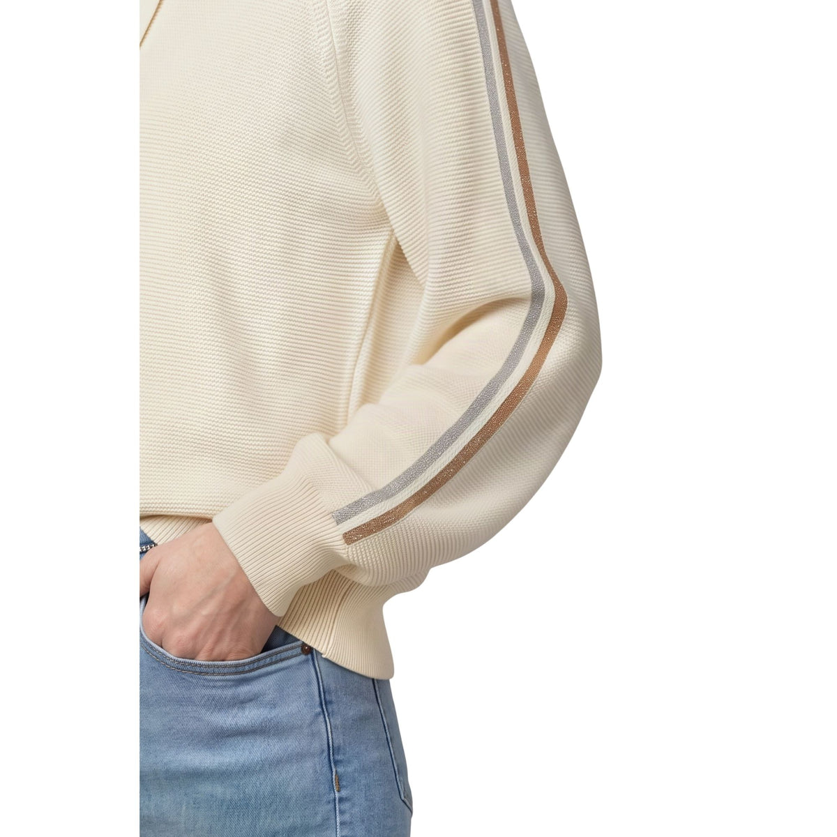 Strickpullover mit Kapuze - Mode von Monari