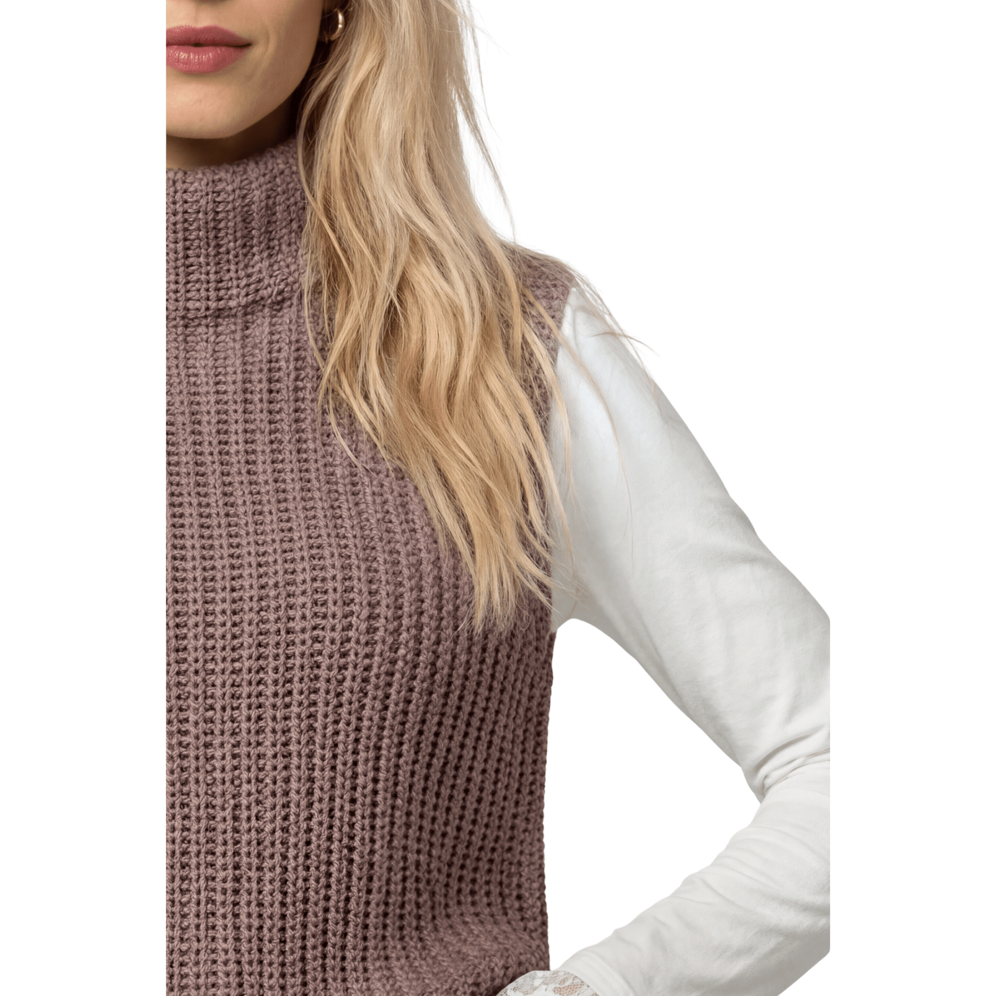 Strickpullunder aus Chenille - Mode von Monari