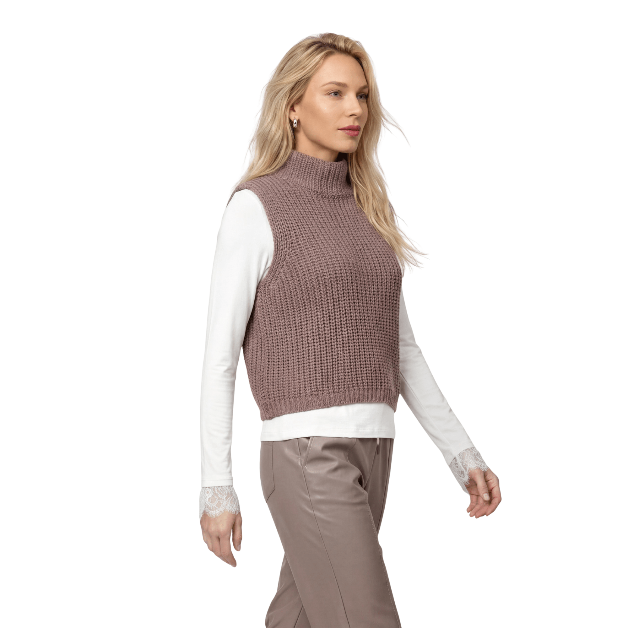 Strickpullunder aus Chenille - Mode von Monari