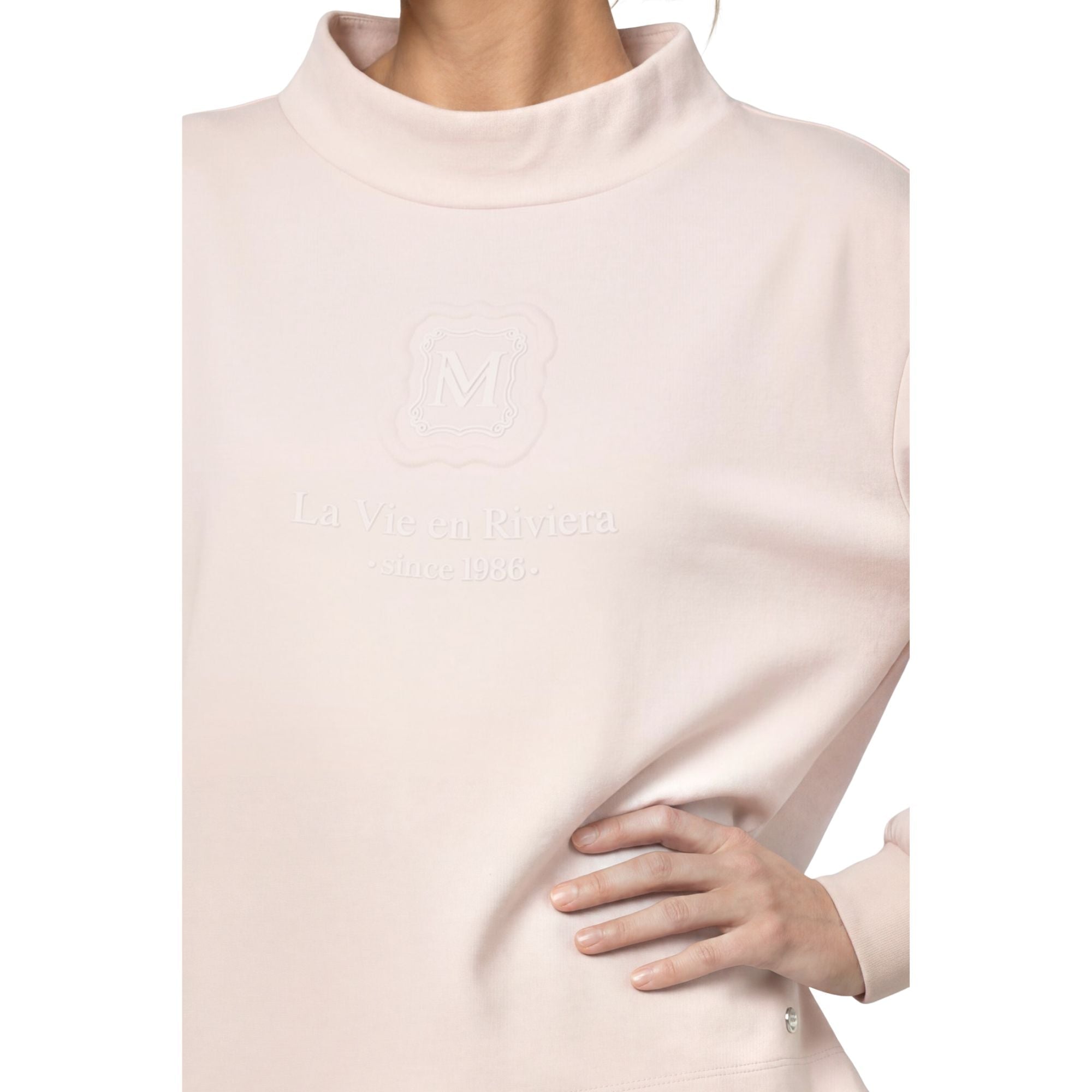 Sweatshirt mit Emblem - Mode von Monari