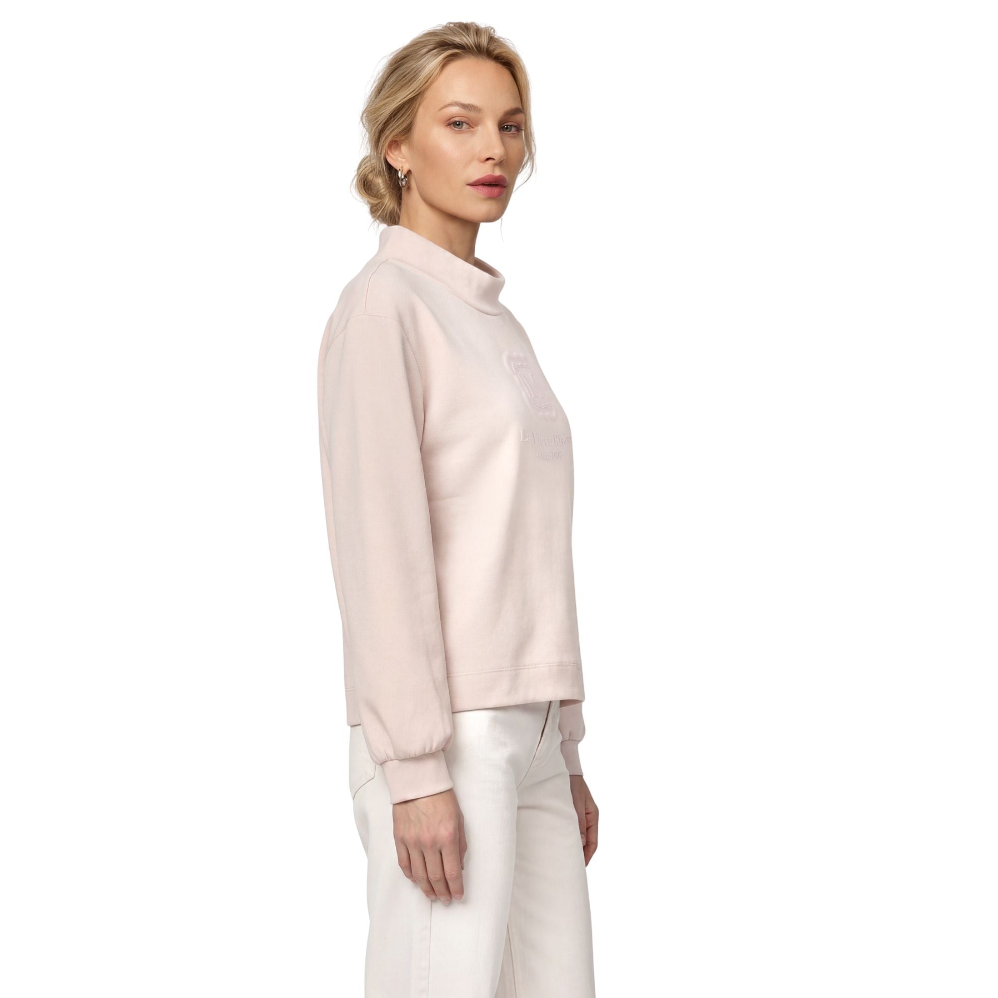 Sweatshirt mit Emblem - Mode von Monari