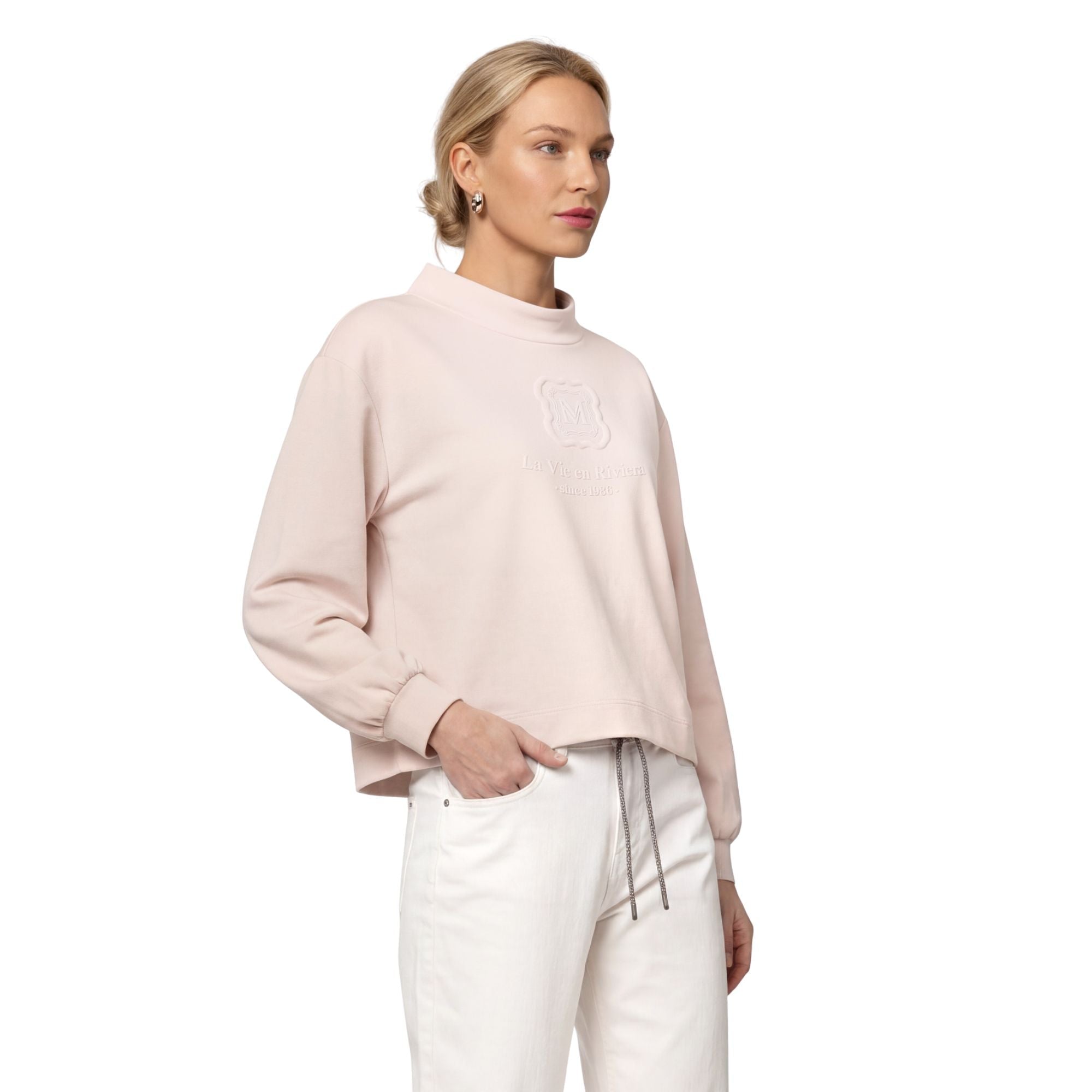 Sweatshirt mit Emblem - Mode von Monari