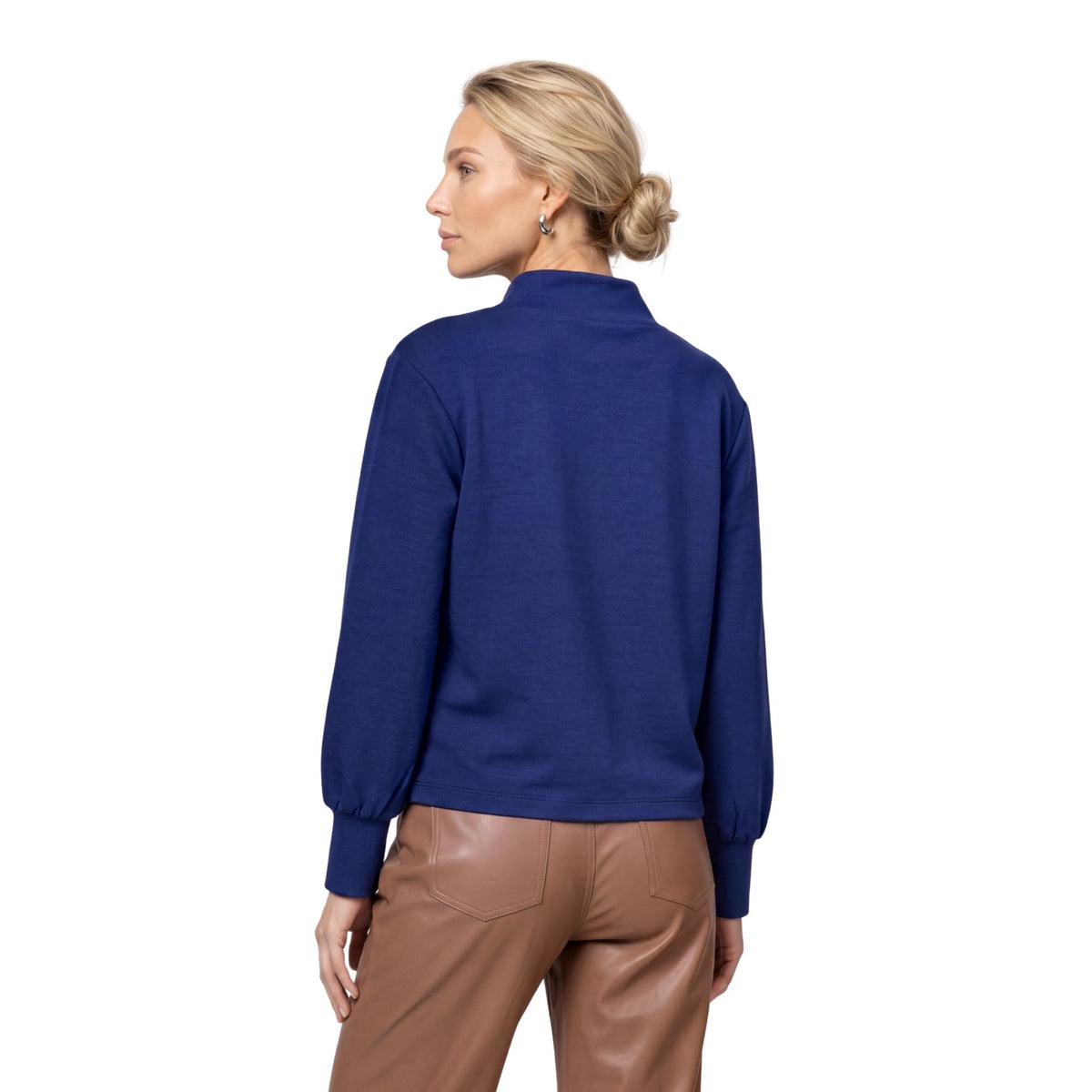Sweatshirt mit Stehkragen - Mode von Monari