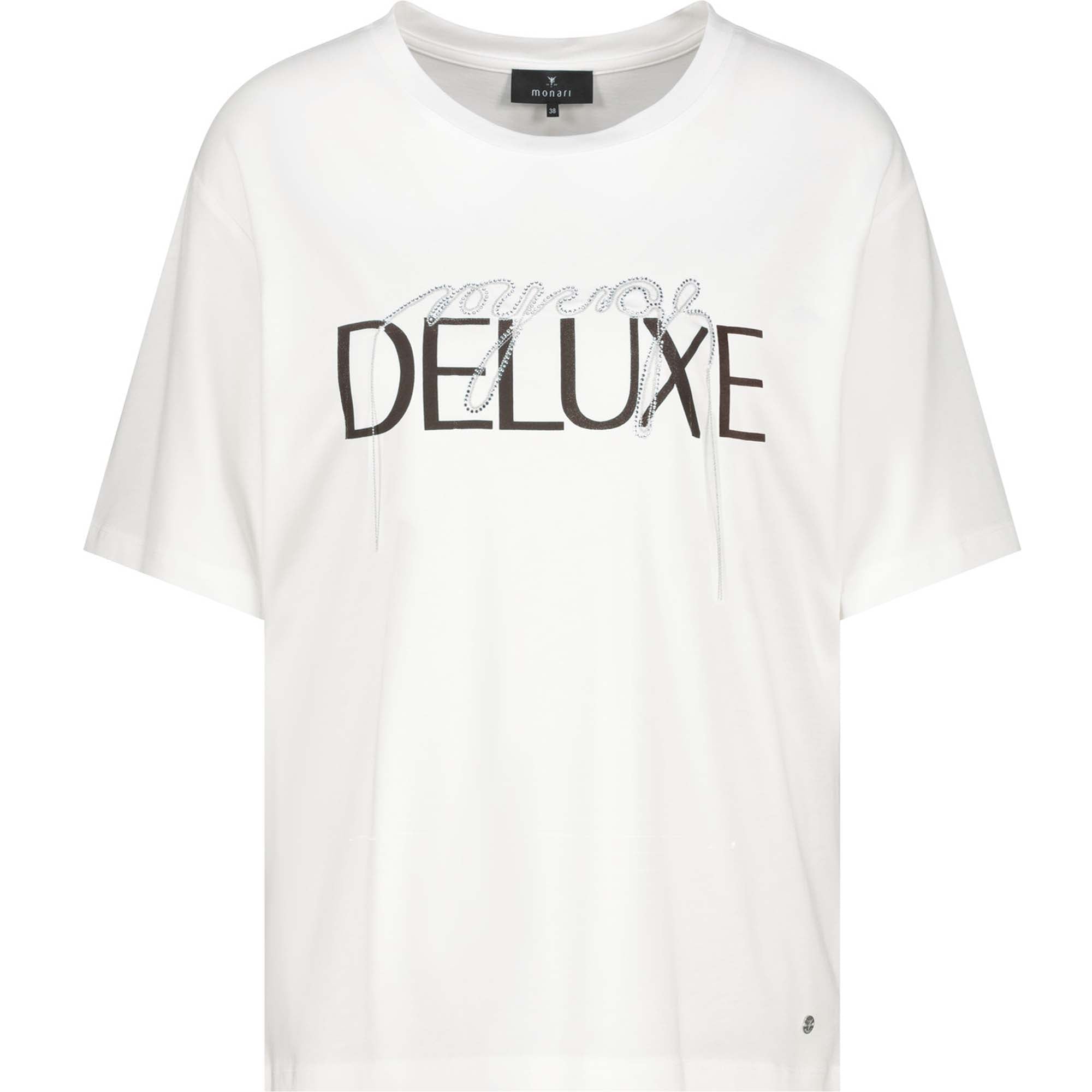 T-Shirt mit Schmuckdetails - Mode von Monari