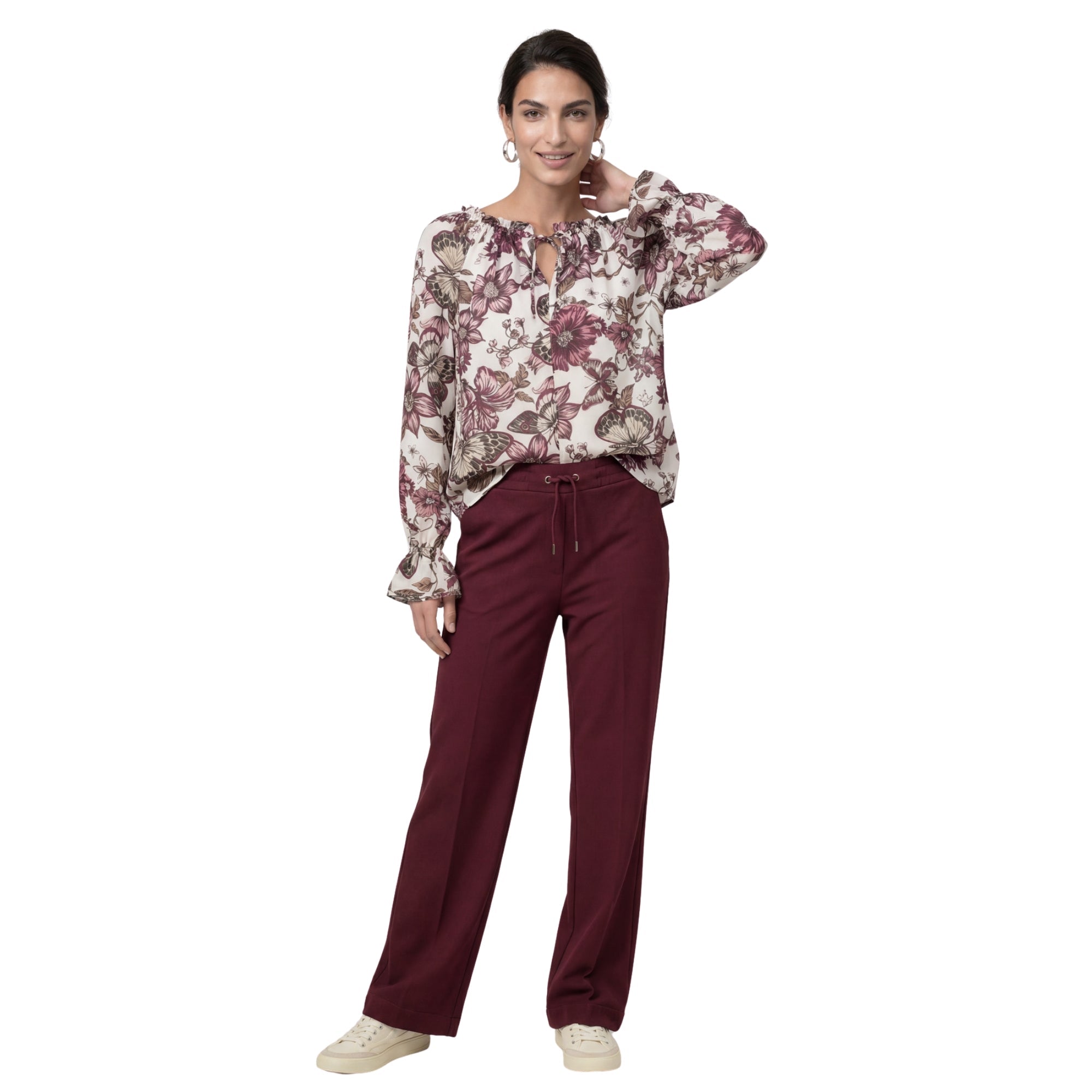 Wide-Leg-Joggpants - Mode von Monari