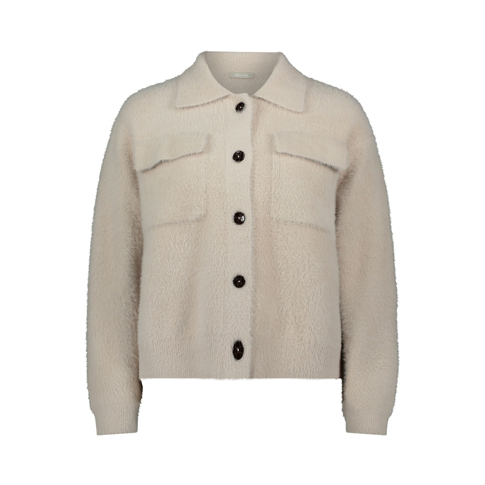 Kuscheljacke mit Knopfleiste - Mode von Amber & June
