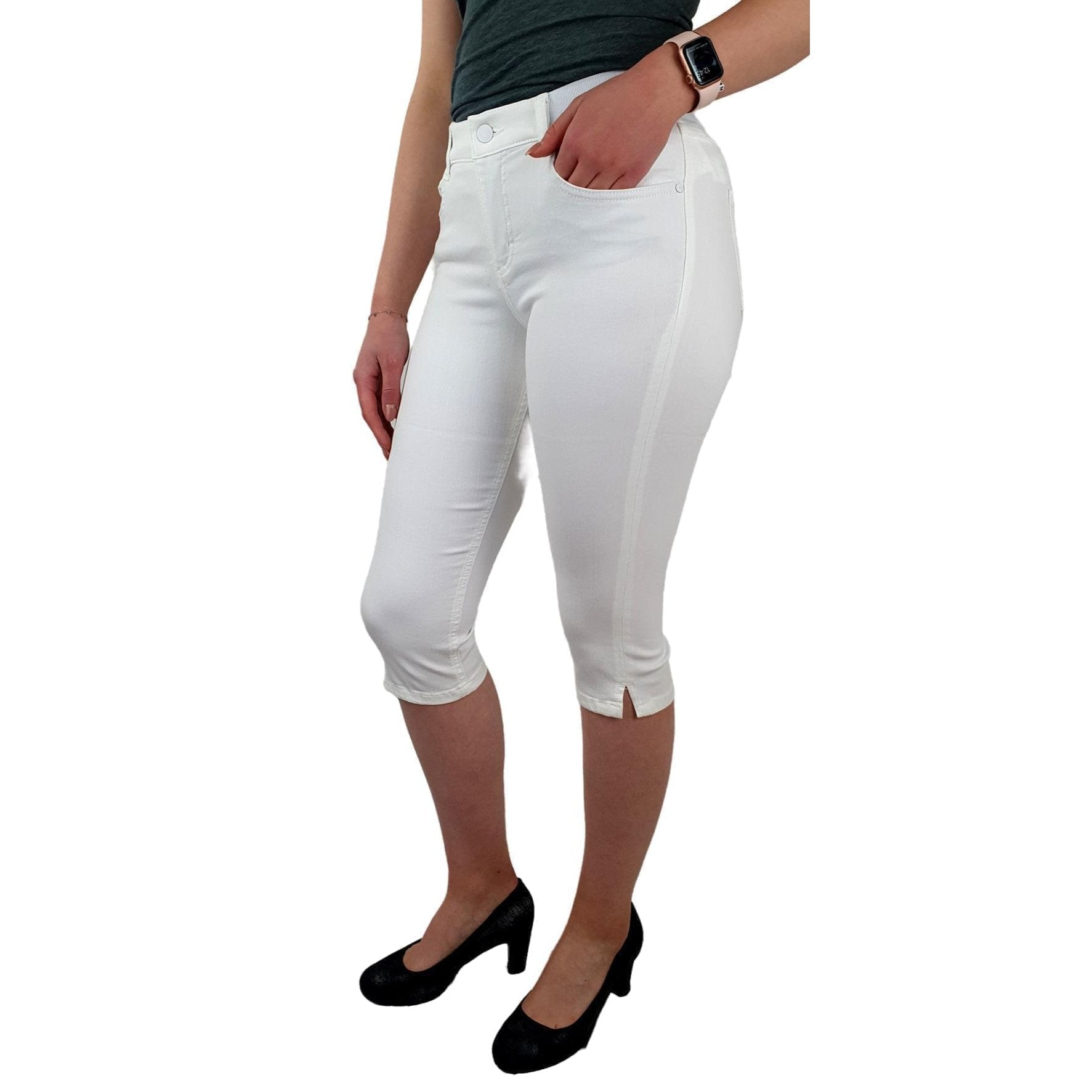 Jeans Osfa mit elastischem Bund. Mode von Angels. Seidel Moden Onlineshop