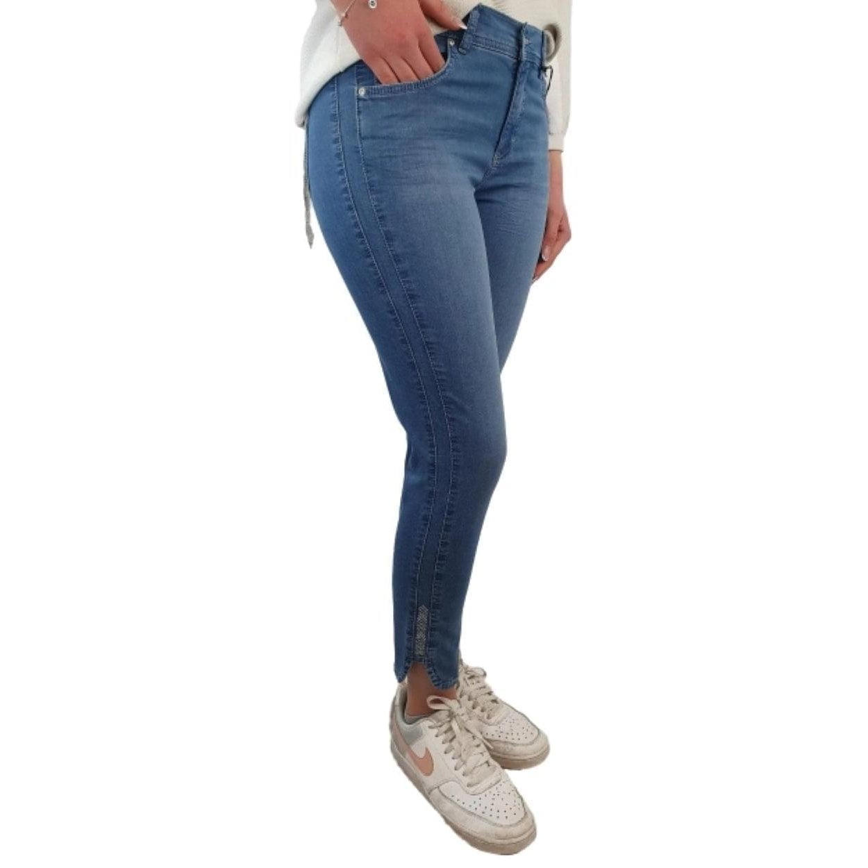 Jeans mit Strasssteinen. Mode von Angels. Seidel Moden Onlineshop