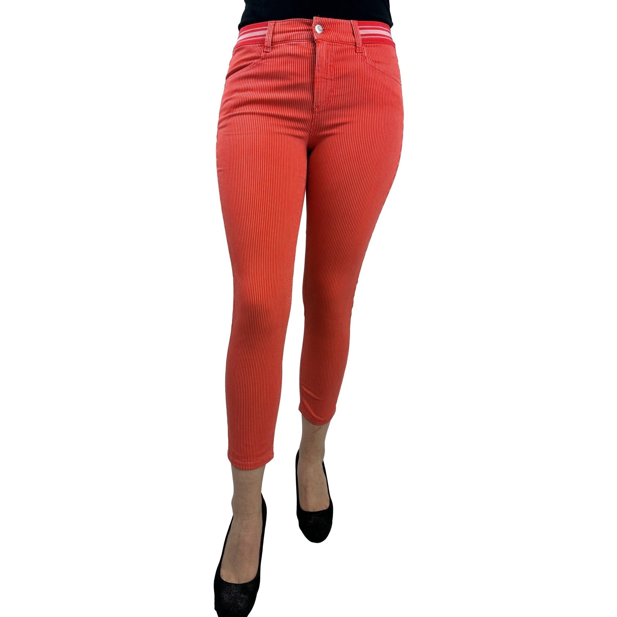 Jeans Ornella mit Streifen. Mode von Angels. Seidel Moden Onlineshop