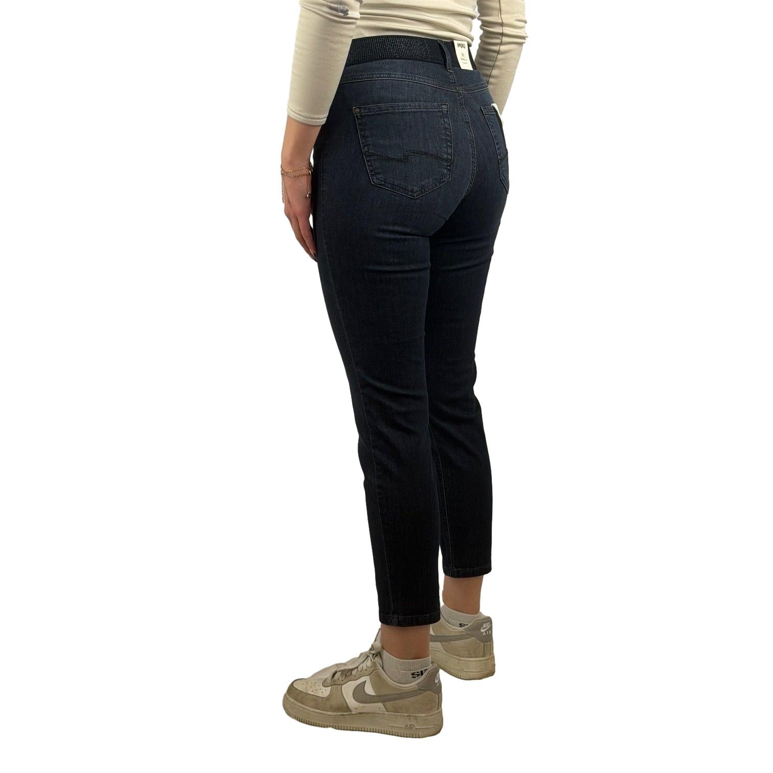 Jeans mit Lurex Stretch - Bund - Mode von Angels