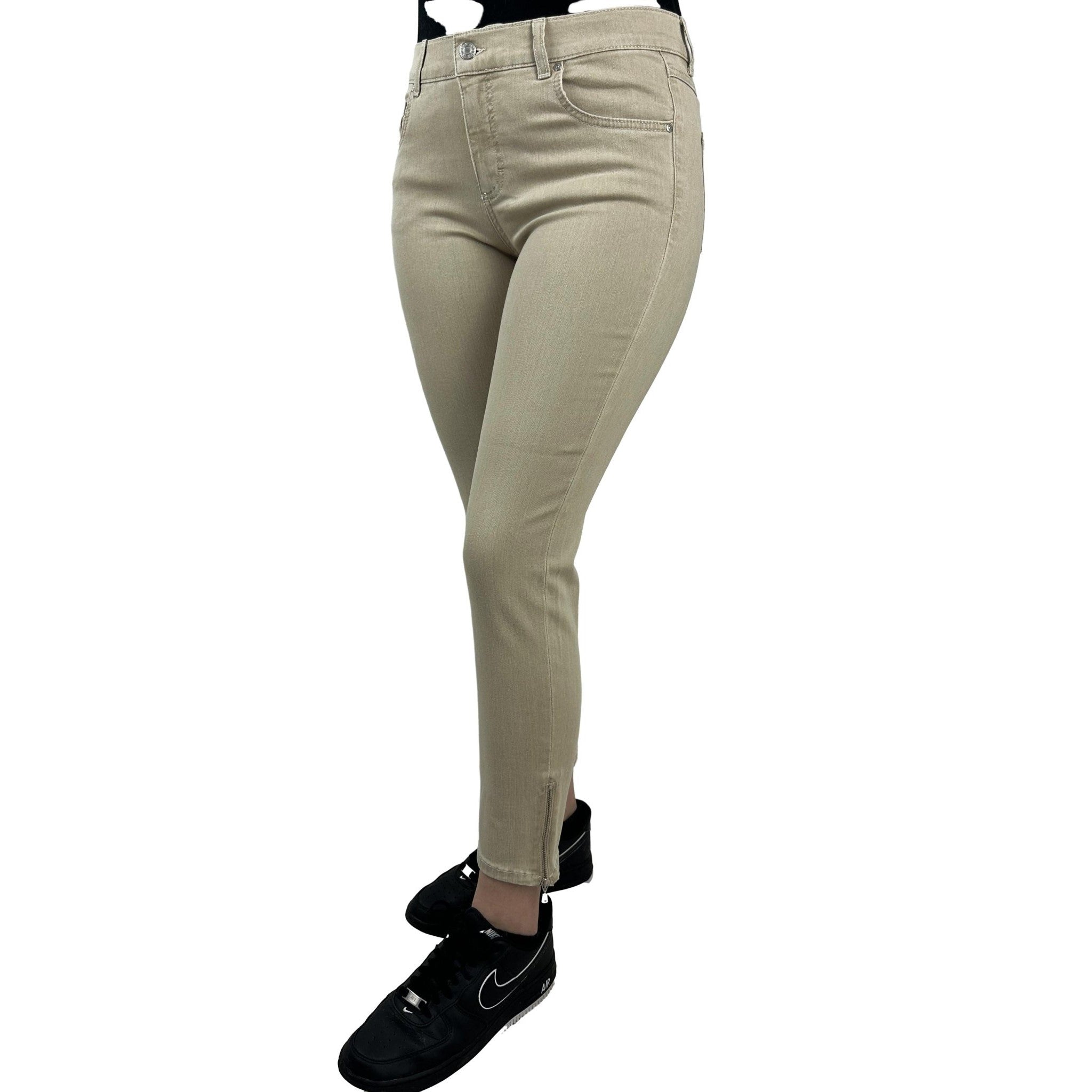 Jeans Skinny mit Zipper. Mode von Angels. Seidel Moden Onlineshop