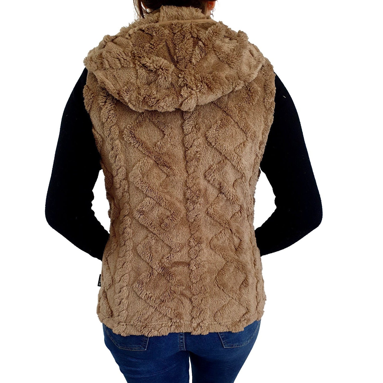 Fleeceweste mit Kapuze. Mode von Be Board. Seidel Moden Onlineshop