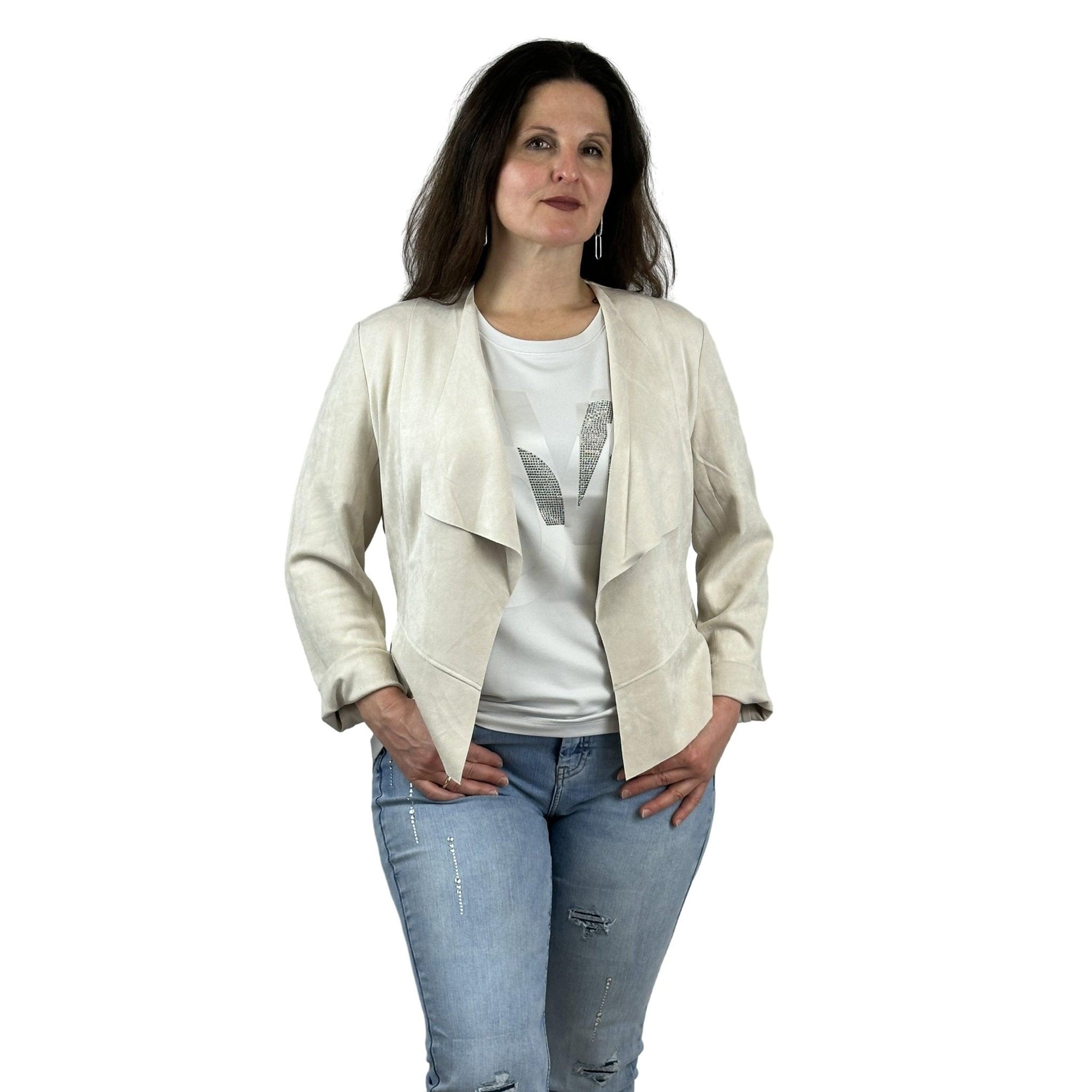 Blazer Femme Betty Barclay Lia - Coupe Cintrée En Polyester/élasthanne - Longueur 60 Cm - Taille 36