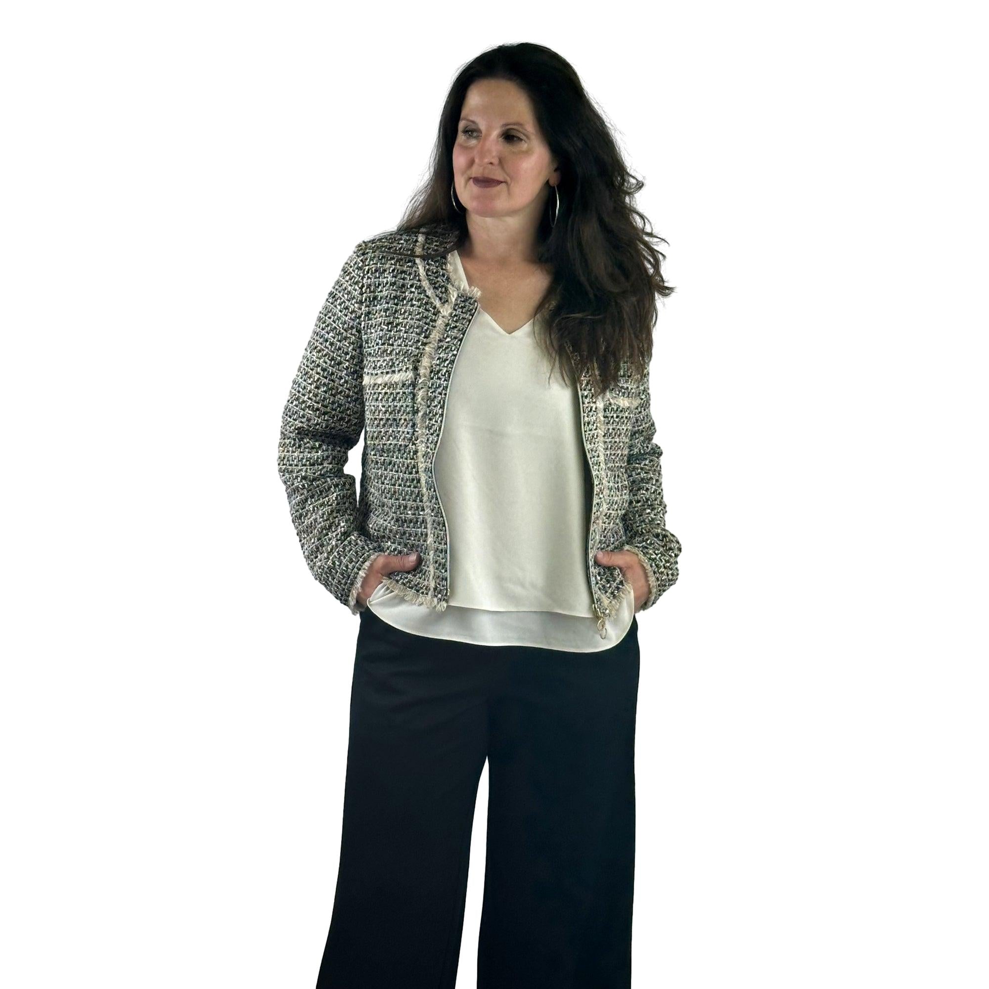 Blazer mit Fransen. Mode von Betty Barclay. Seidel Moden Onlineshop