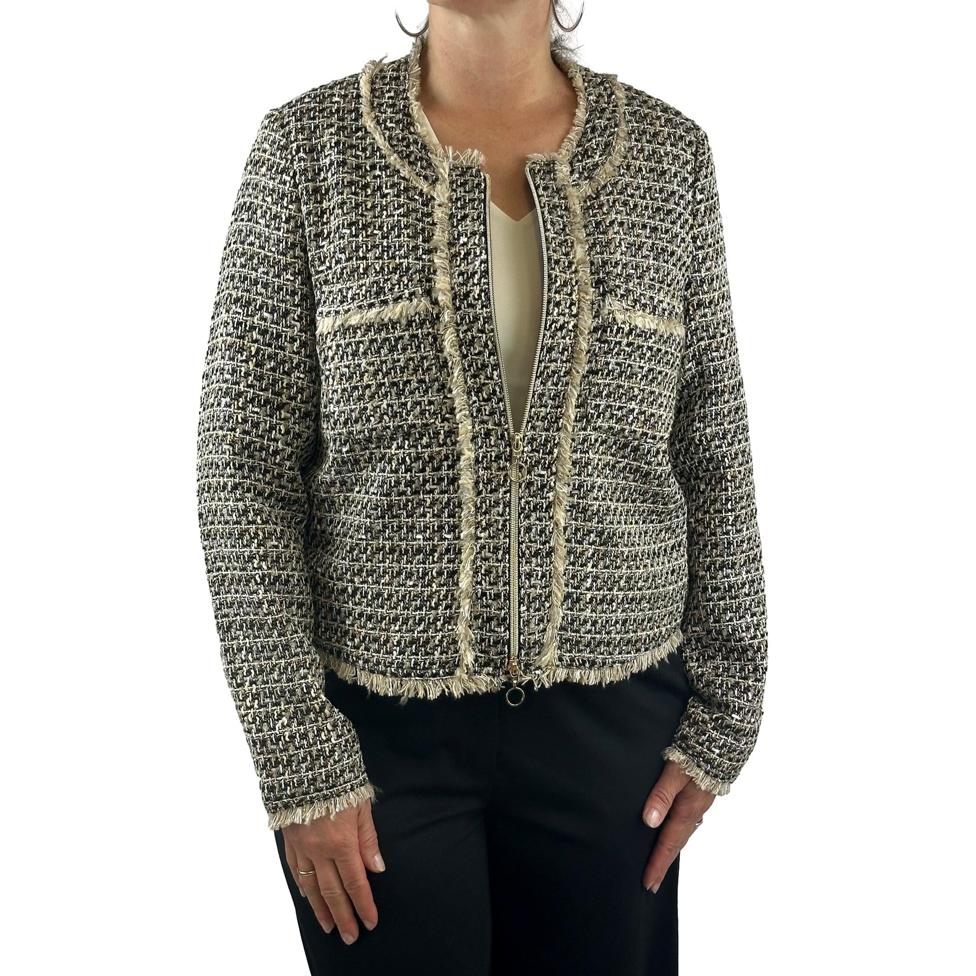 Blazer mit Fransen. Mode von Betty Barclay. Seidel Moden Onlineshop