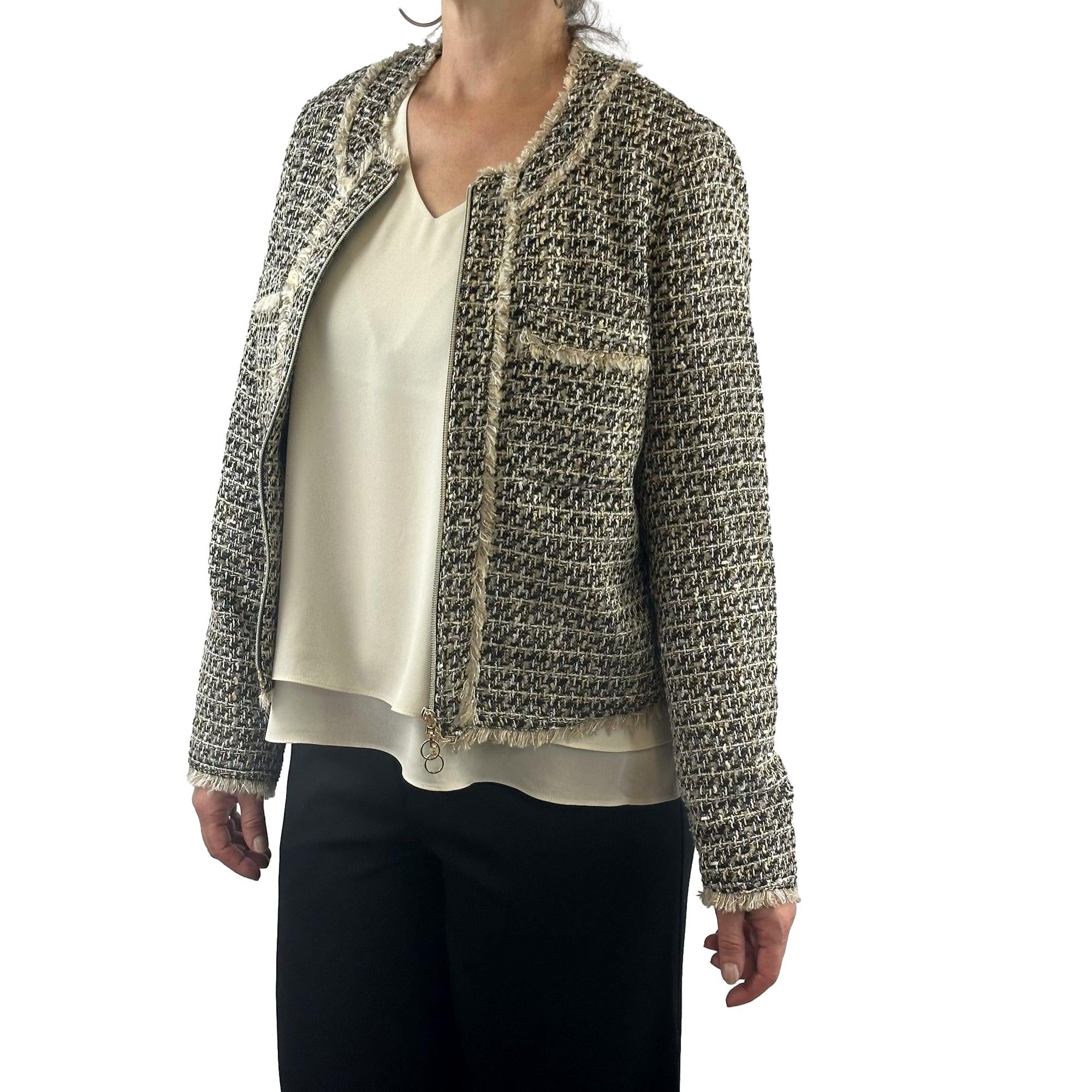 Blazer mit Fransen. Mode von Betty Barclay. Seidel Moden Onlineshop