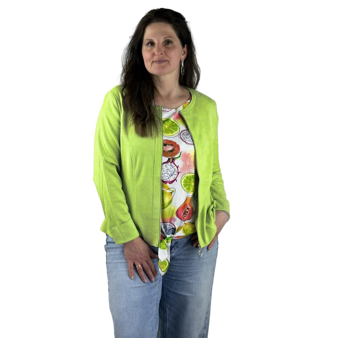 Jacke in Lederoptik. Mode von Betty Barclay. Seidel Moden Onlineshop