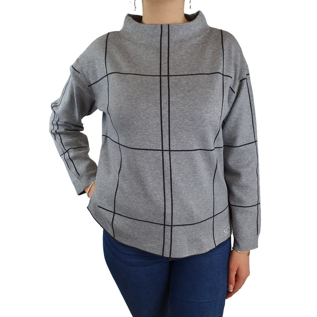 Pullover mit überschnittenen Schultern. Mode von Betty Barclay. Seidel Moden Onlineshop
