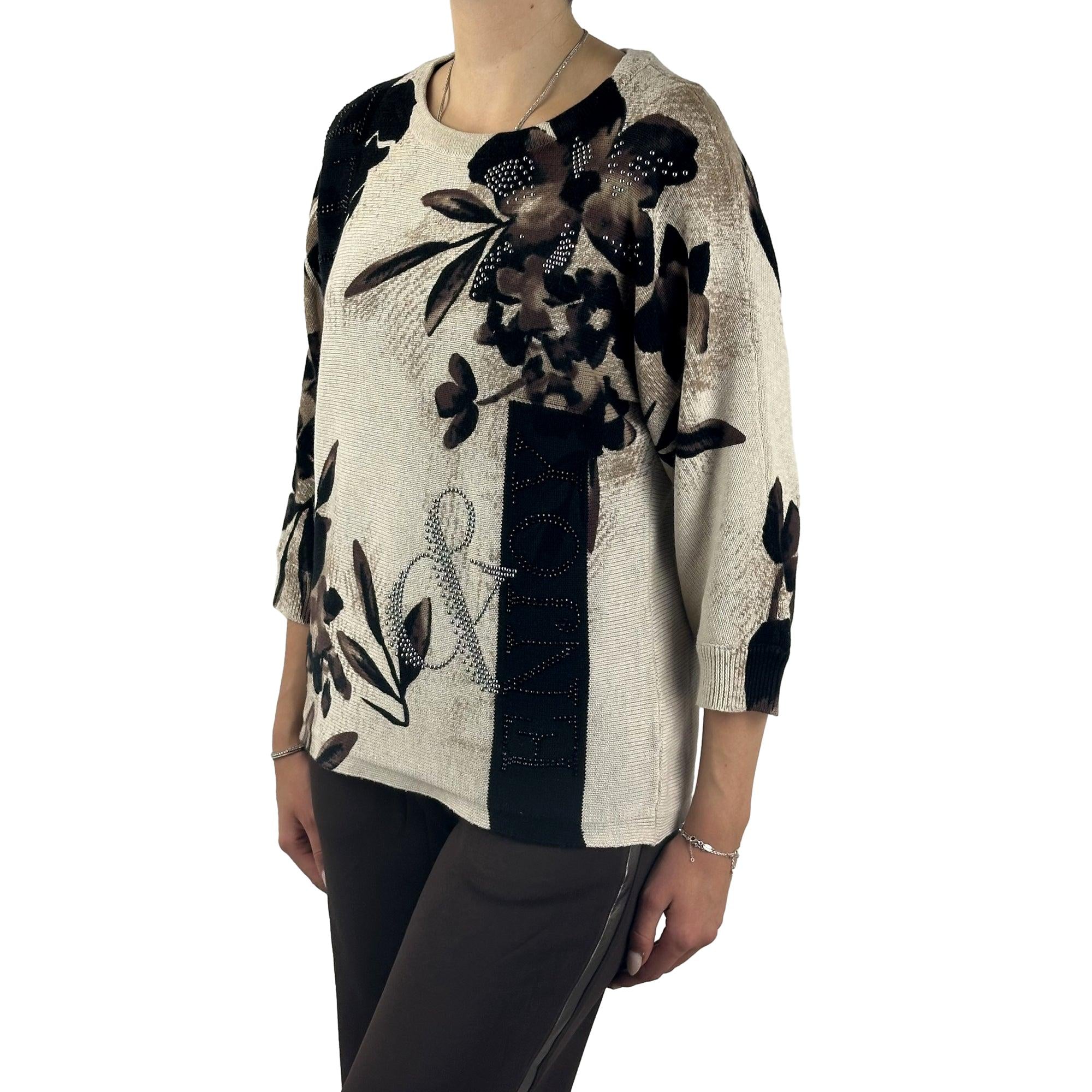 Pullover mit Blumen. Mode von Betty Barclay. Seidel Moden Onlineshop