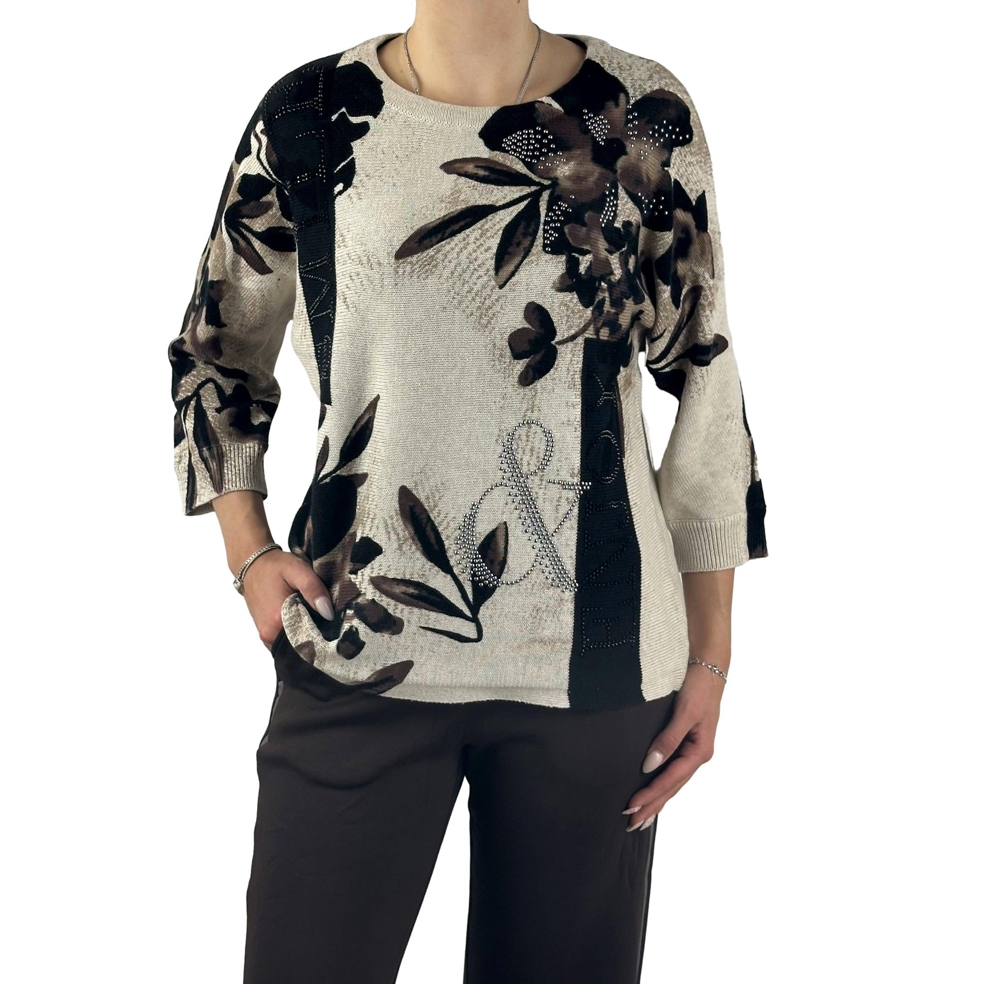 Pullover mit Blumen. Mode von Betty Barclay. Seidel Moden Onlineshop