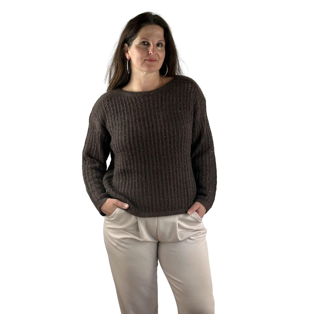 Pullover mit Pailletten. Mode von Betty Barclay. Seidel Moden Onlineshop