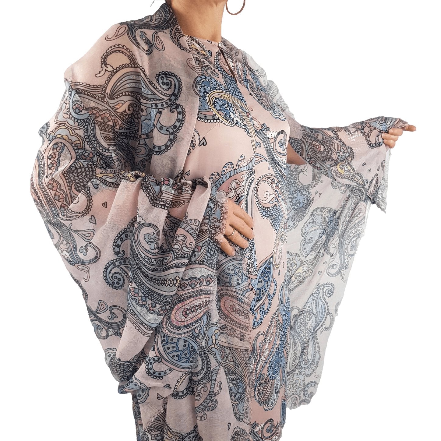 Schal mit Paisley Muster. Mode von Betty Barclay. Seidel Moden Onlineshop