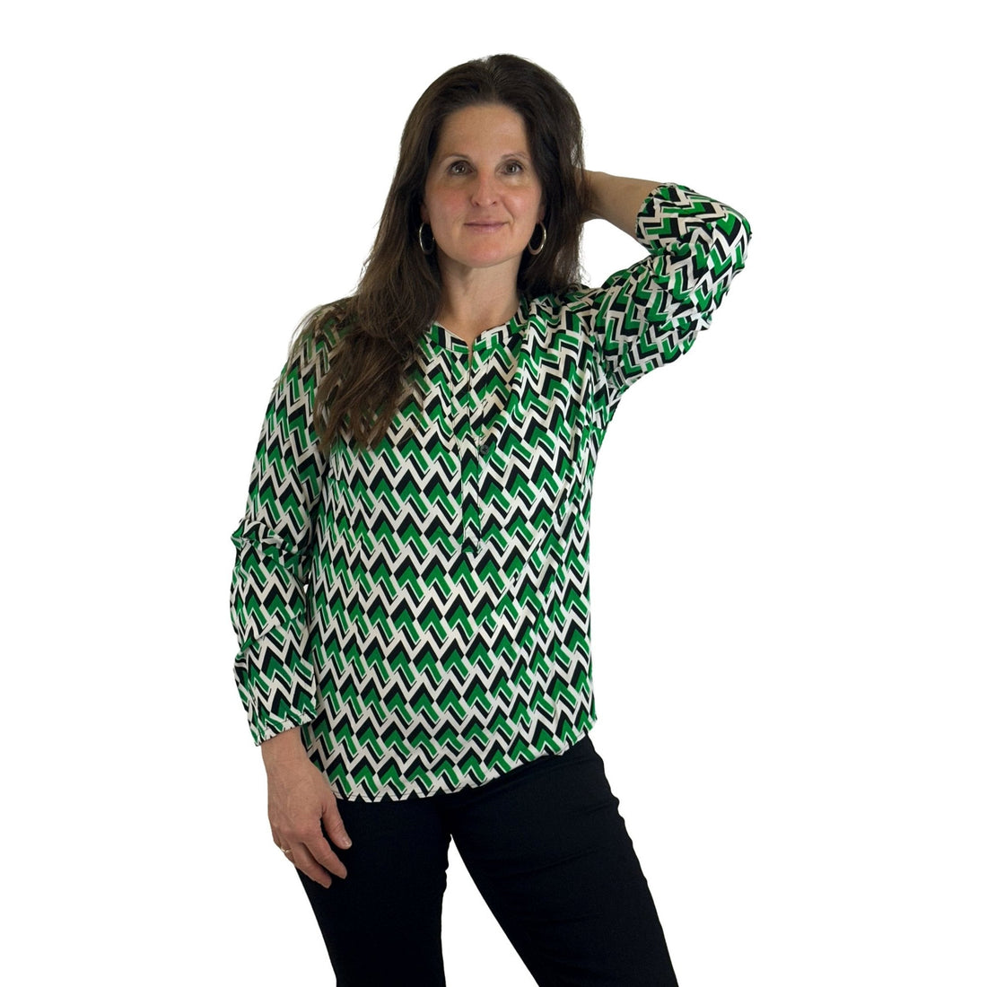 Schluse mit grafischem Muster. Mode von Betty Barclay. Seidel Moden Onlineshop