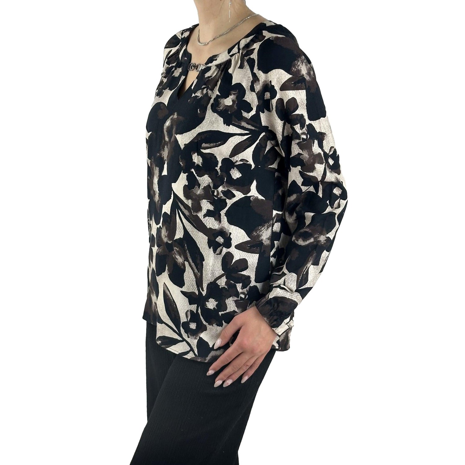 Schluse mit V-Ausschnitt. Mode von Betty Barclay. Seidel Moden Onlineshop