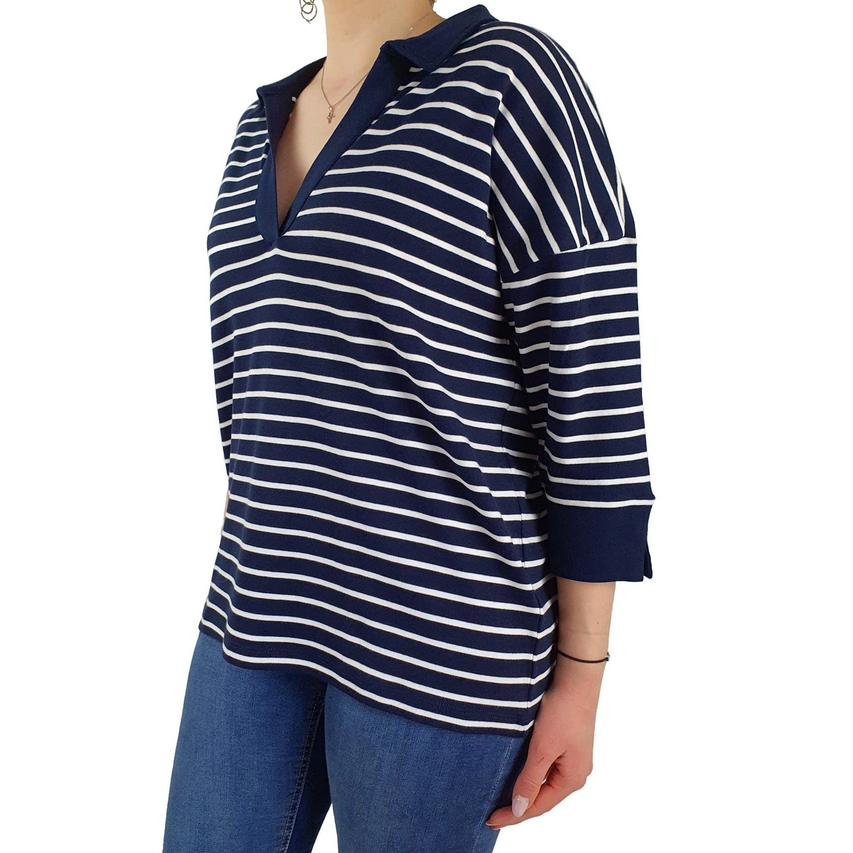 Poloshirt mit Streifen. Mode von Betty Barclay. Seidel Moden Onlineshop