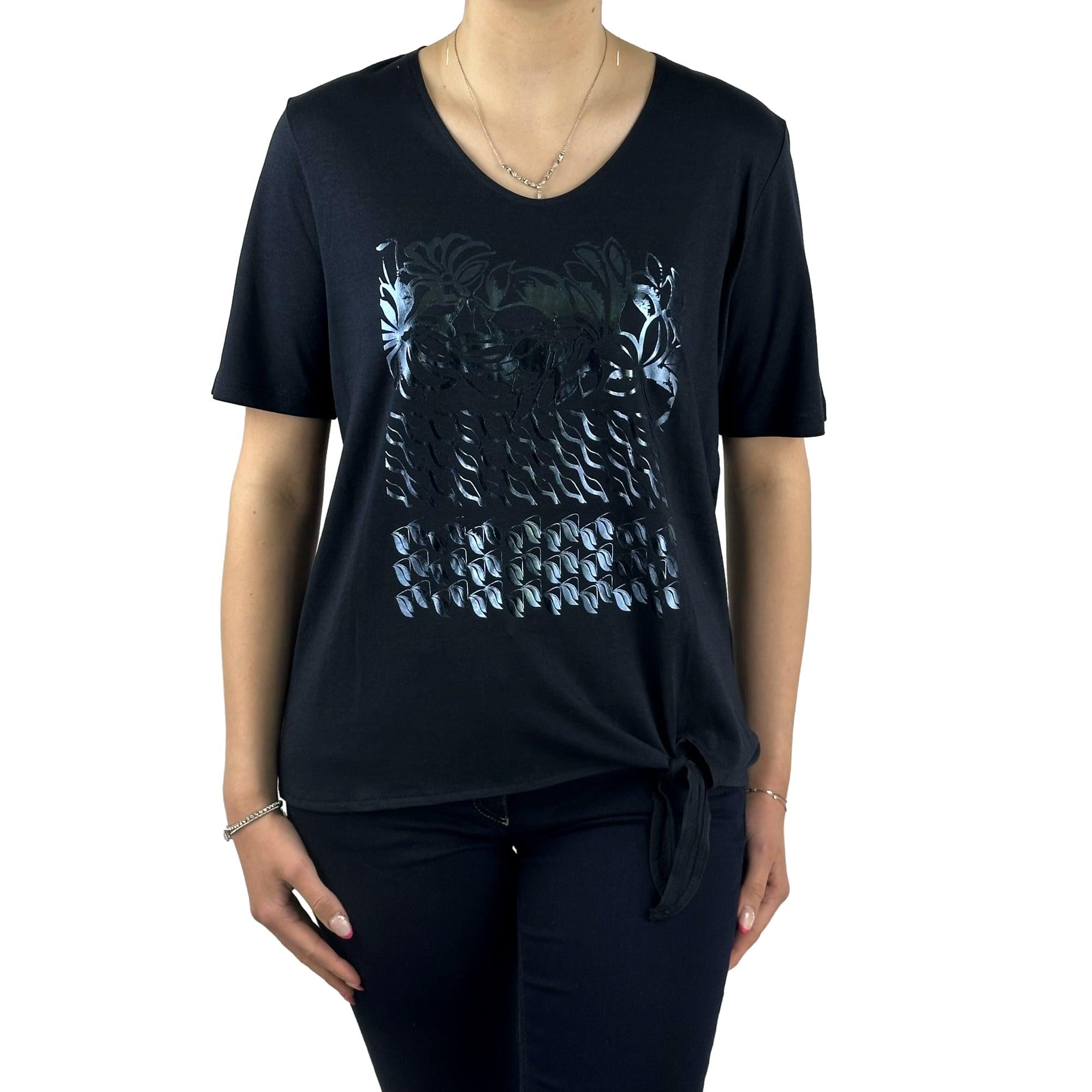 Shirt mit Knoten. Mode von Betty Barclay. Seidel Moden Onlineshop