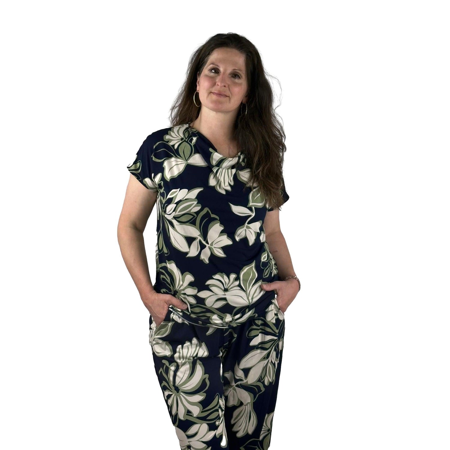 Shirt mit Wasserfall. Mode von Betty Barclay. Seidel Moden Onlineshop