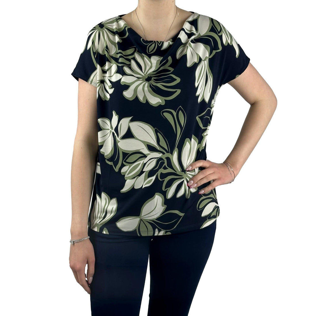 Shirt mit Wasserfall. Mode von Betty Barclay. Seidel Moden Onlineshop