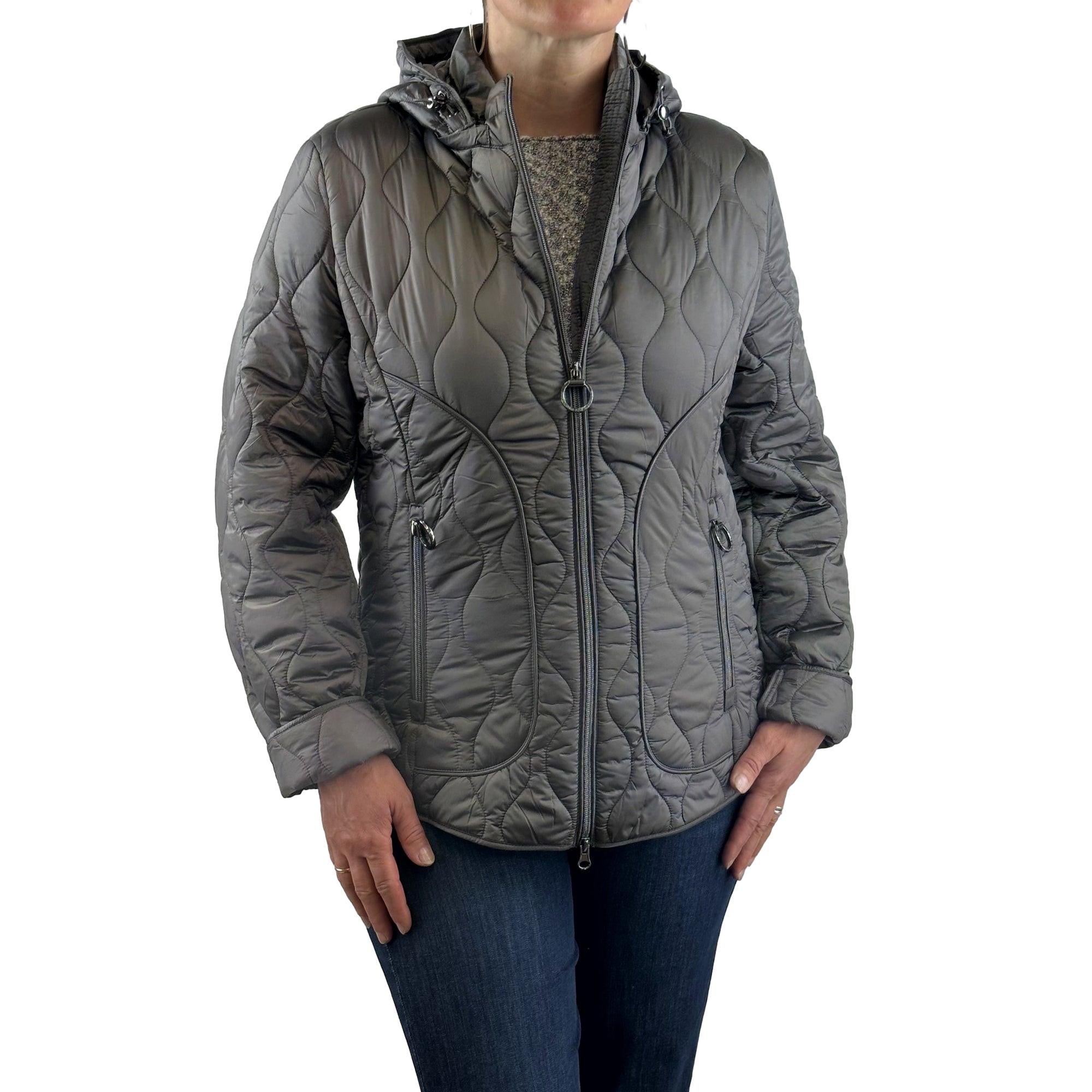 Steppjacke mit Kapuze. Mode von Betty Barclay. Seidel Moden Onlineshop