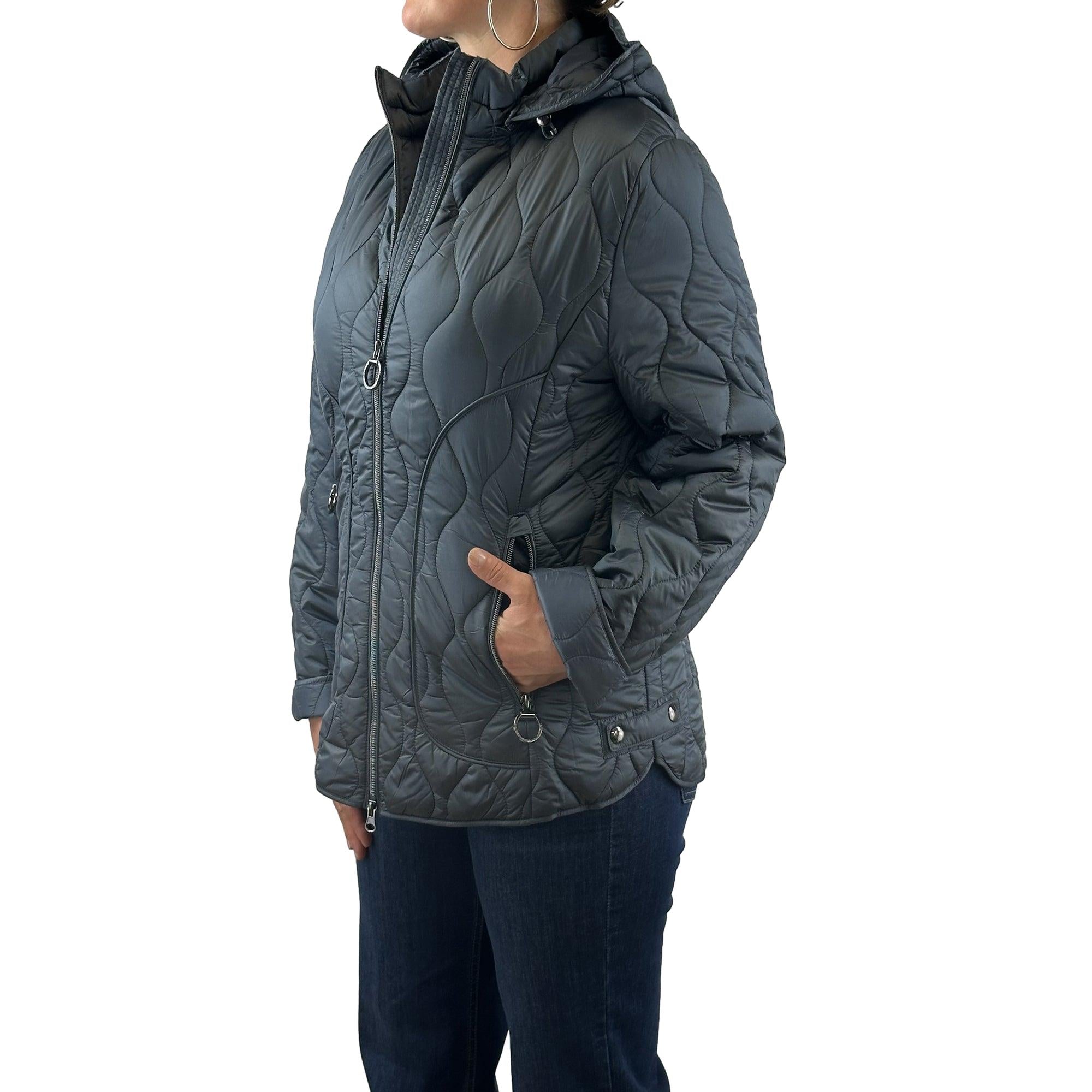 Steppjacke mit Kapuze. Mode von Betty Barclay. Seidel Moden Onlineshop