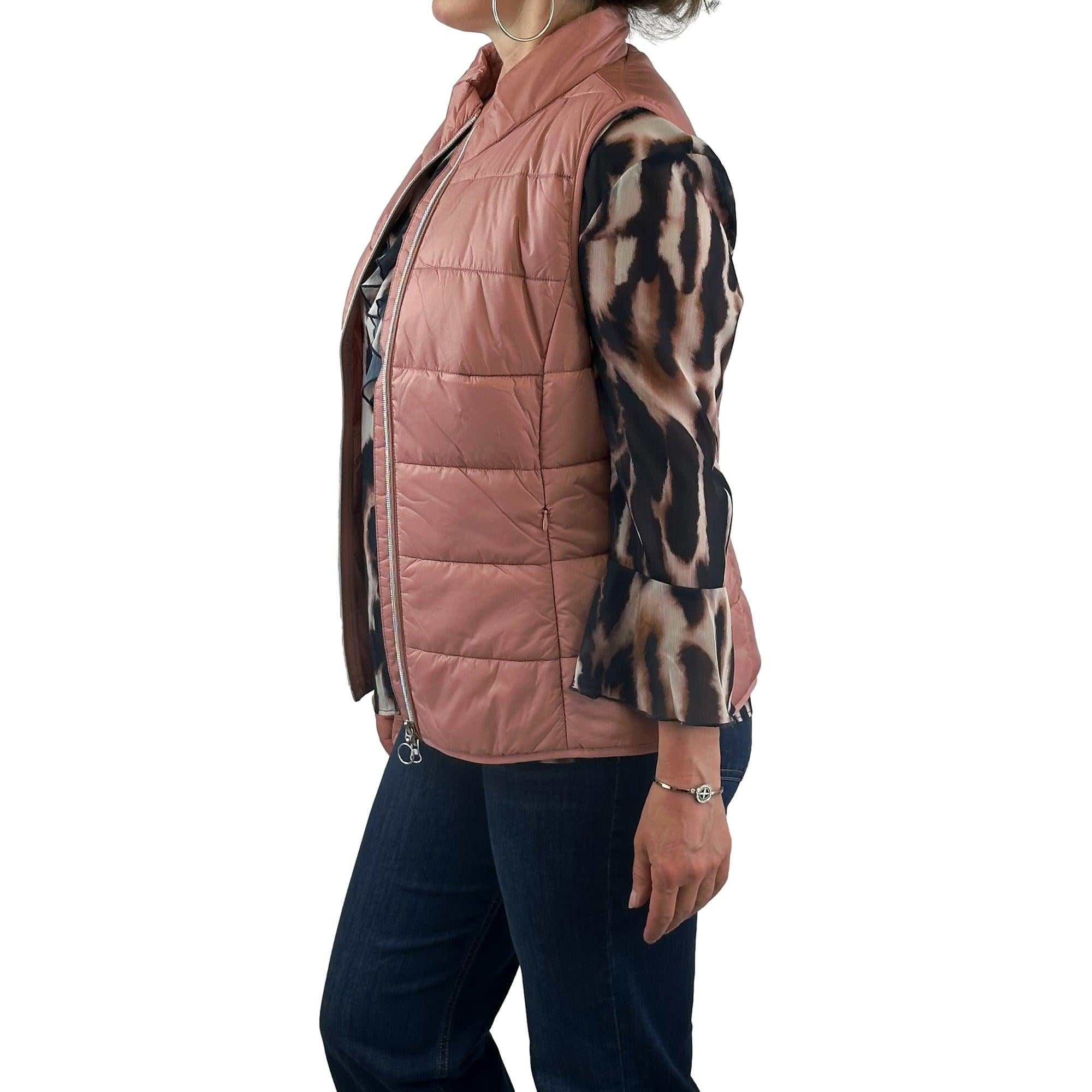 Steppweste mit angeschnittenem Kragen. Mode von Betty Barclay. Seidel Moden Onlineshop